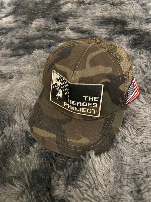 Chrome Hearts RARE Chrome Hearts The Heroes Project Trucker Hat