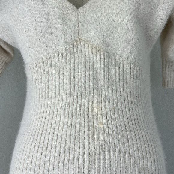 Armani Exchange A/X Armani Exchange Angora V Neck Sweater Batwing Dolman Rib Size S / US 4 / IT 40 - 3 Thumbnail