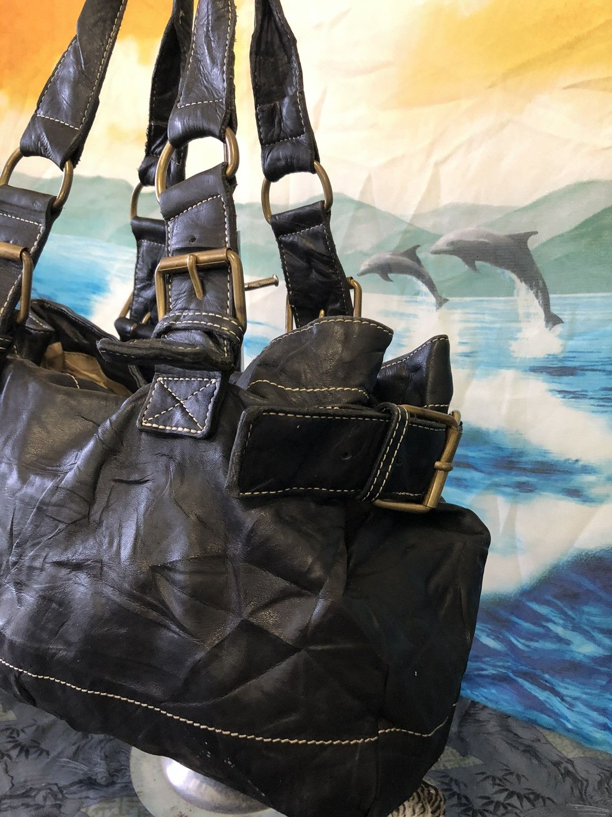 Vintage × Vivienne Westwood Vintage Vivienne Westwood leather handbag Size ONE SIZE - 8 Thumbnail