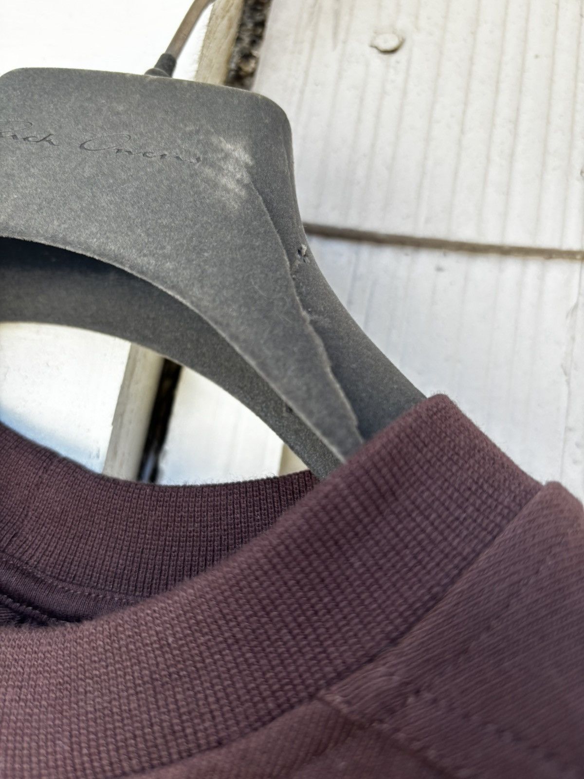 Rick Owens Rick Owens Mahogany S/S26 Hollywood Tommy Shirt Size US S / EU 44-46 / 1 - 3 Thumbnail
