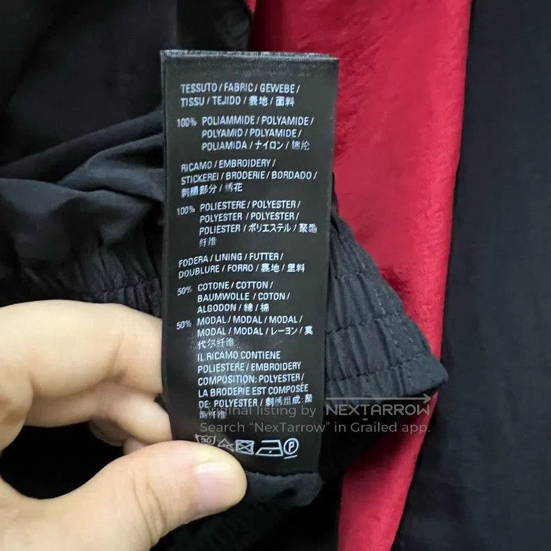 Balenciaga Balenciaga Black Red Double Hook School Uniform Jacket Size US XS / EU 42 / 0 - 7 Thumbnail