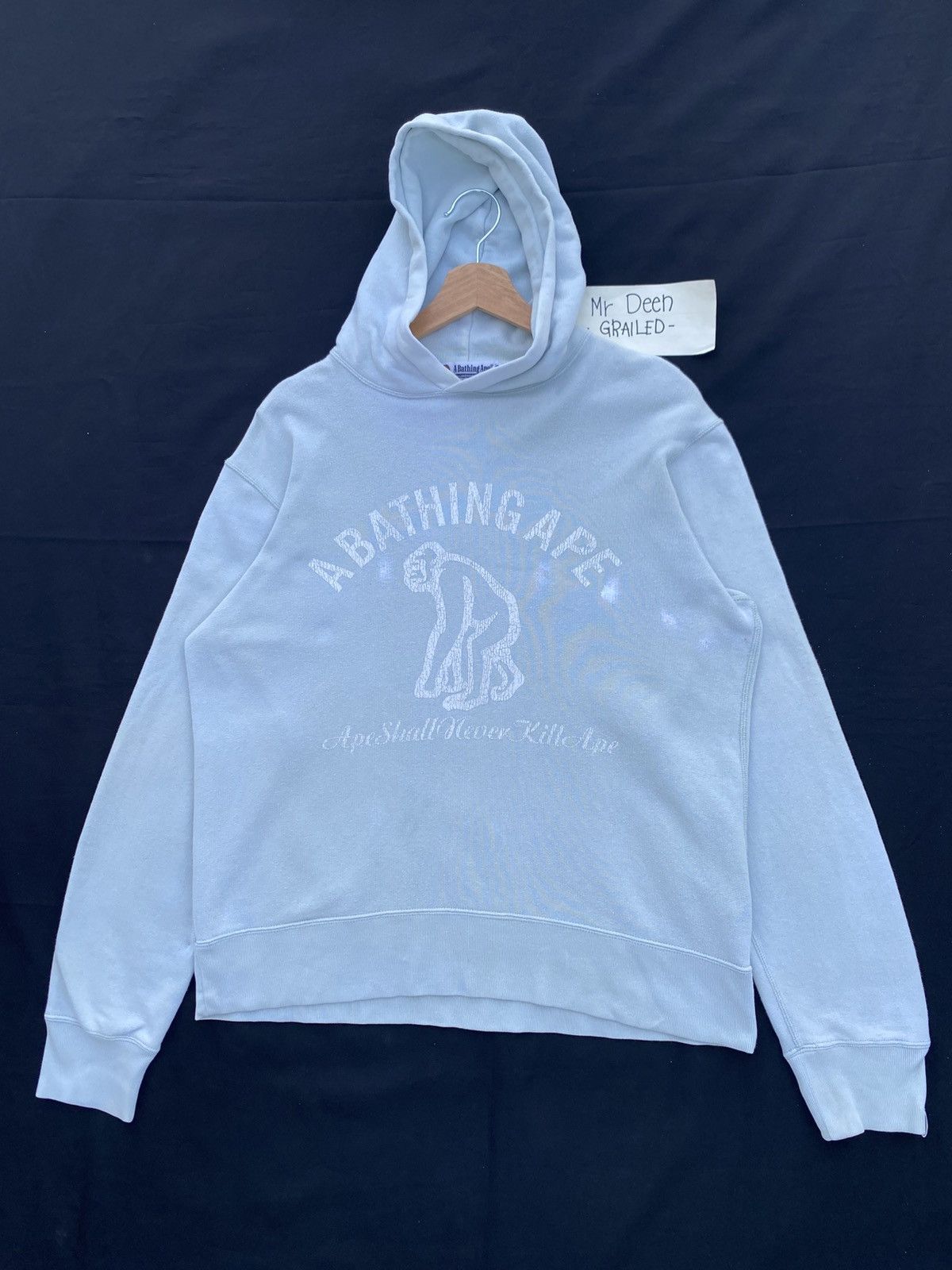 Bape Rare BAPE with the "Ape Shall Never Kill Ape" Hoodie Size US M / EU 48-50 / 2 - 4 Thumbnail
