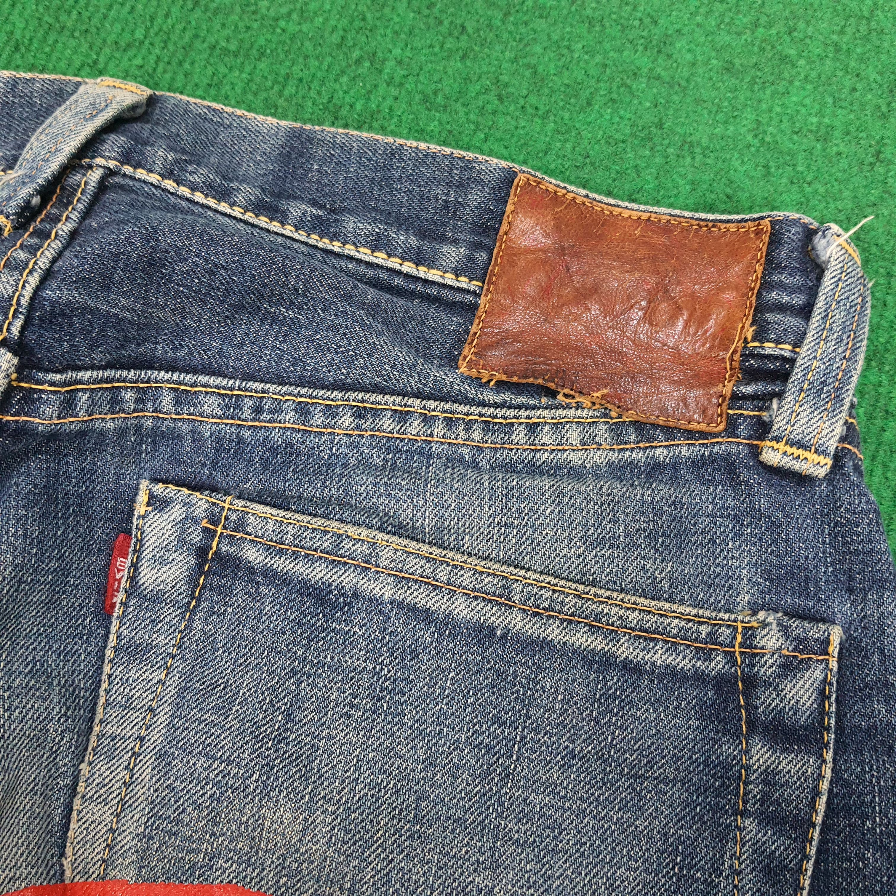 Japanese Brand Vintage Evisu Japanese Brand Selvedge Custom Daicock Jeans Size US 28 / EU 44 - 4 Thumbnail
