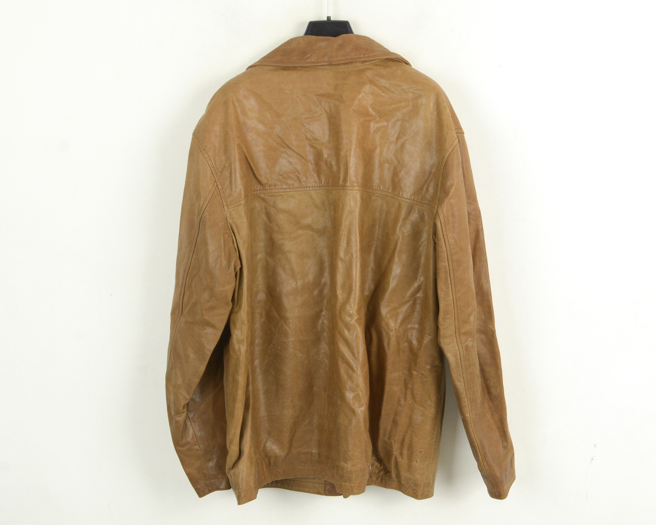 Strellson UK 44 US Wool liner Leather Jacket Trench Coat 54 EU Size US L / EU 52-54 / 3 - 3 Thumbnail