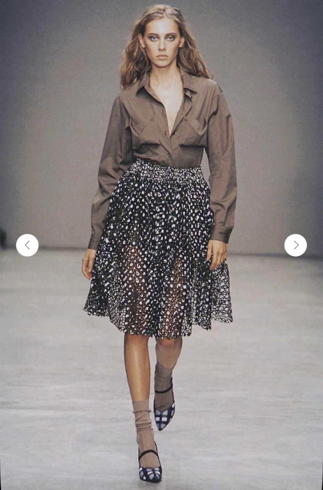 Miu Miu Miu Miu S/S2001 Runway Skirt Size 28" / US 6 / IT 42 - 1 Thumbnail