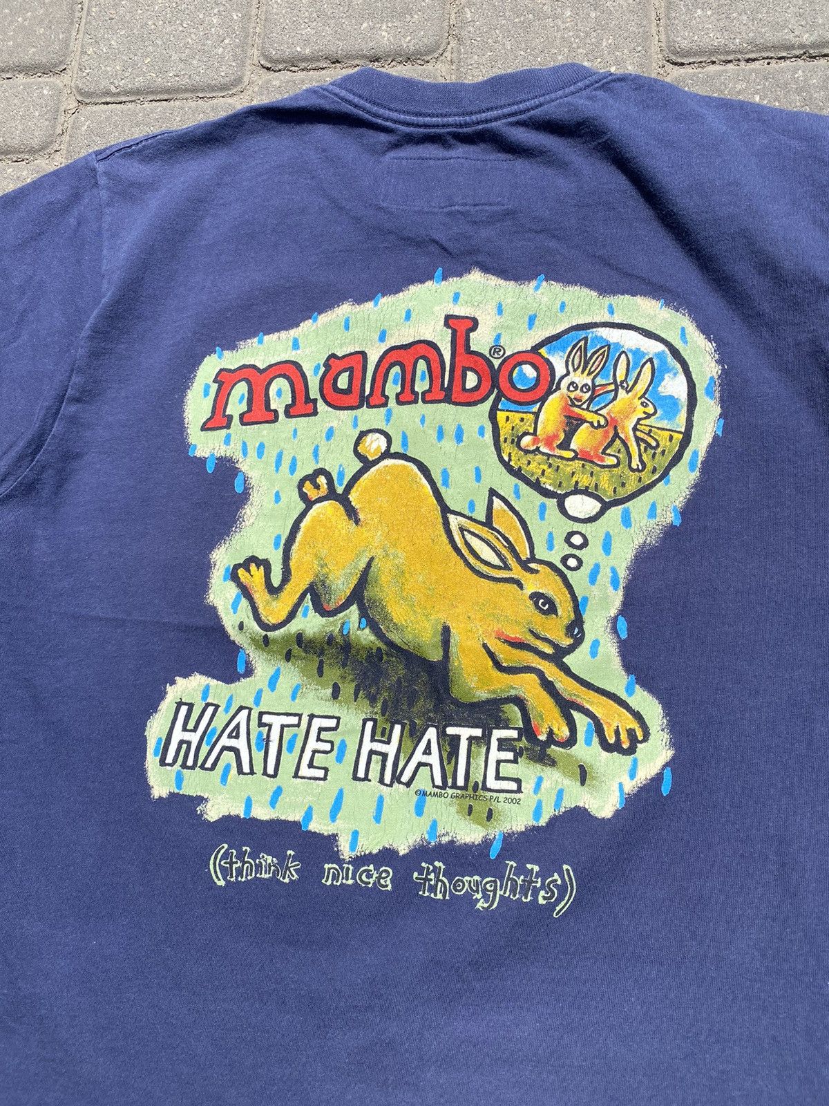 Mambo Mens Vintage Mambo 2002 Big Logo T Short Tee Size US M / EU 48-50 / 2 - 11 Thumbnail