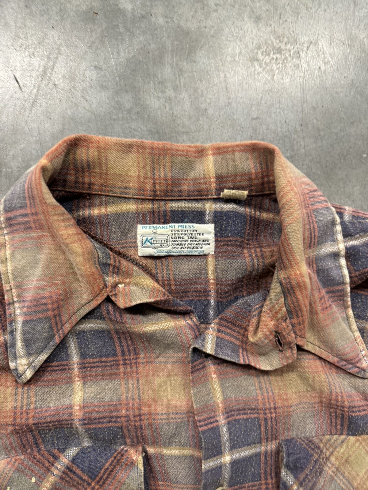 Vintage Vintage 70s Plaid Flannel Size US M / EU 48-50 / 2 - 4 Thumbnail