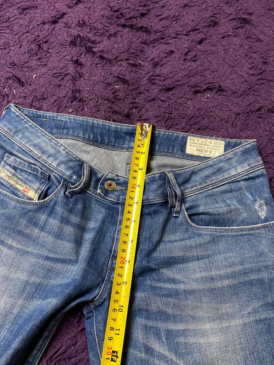 Diesel Vintage Y2K Diesel jeans denim streetwear style Size 27" / US 4 / IT 40 - 10 Thumbnail