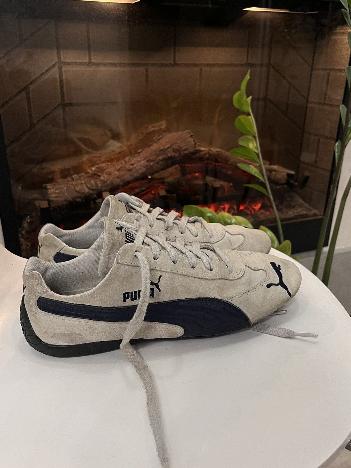 Japanese Brand 🔥00’s Puma Speedcat Y2K Vintage Low Top Sneakers Mostro Size US 9 / EU 42 - 7 Thumbnail