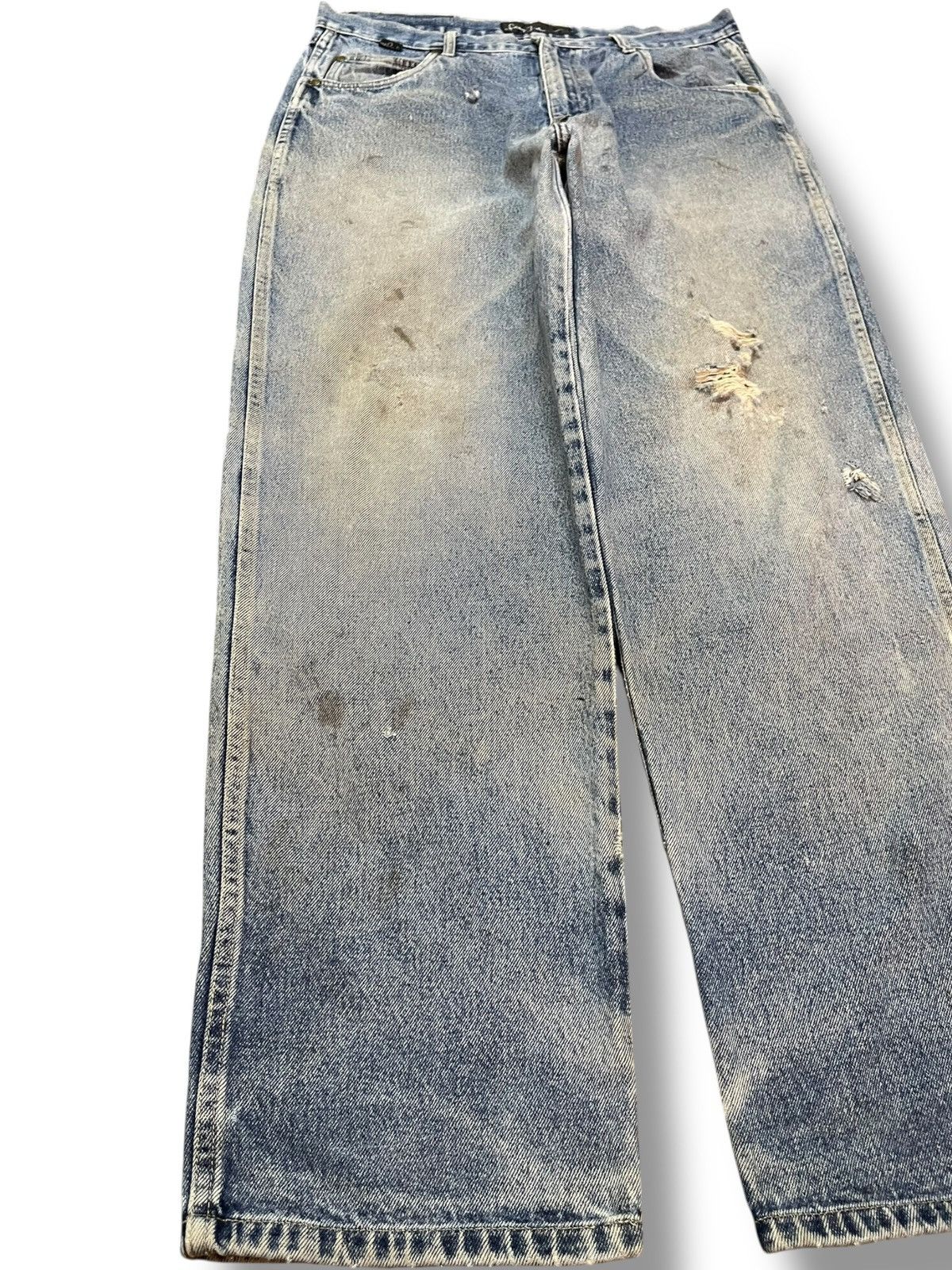 Sean John Vintage Sean John Baggy Faded Distressed Denim Size US 34 / EU 50 - 3 Thumbnail