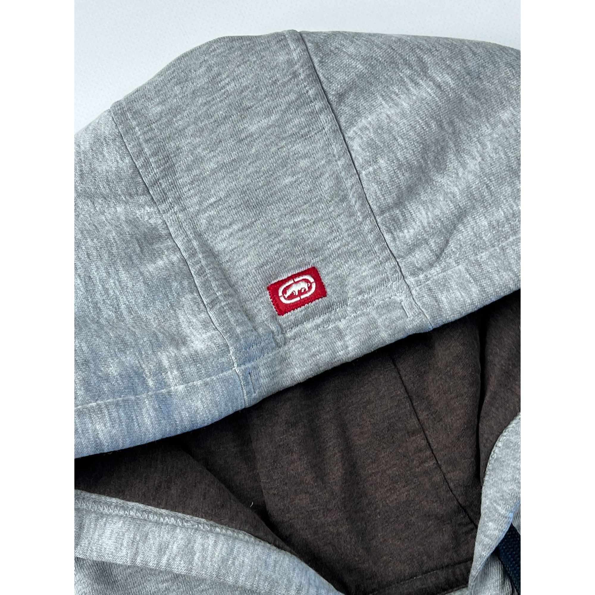 Ecko Unltd. × Vintage Ecko Unltd Gray Zip-Up Hoodie Size US M / EU 48-50 / 2 - 3 Thumbnail