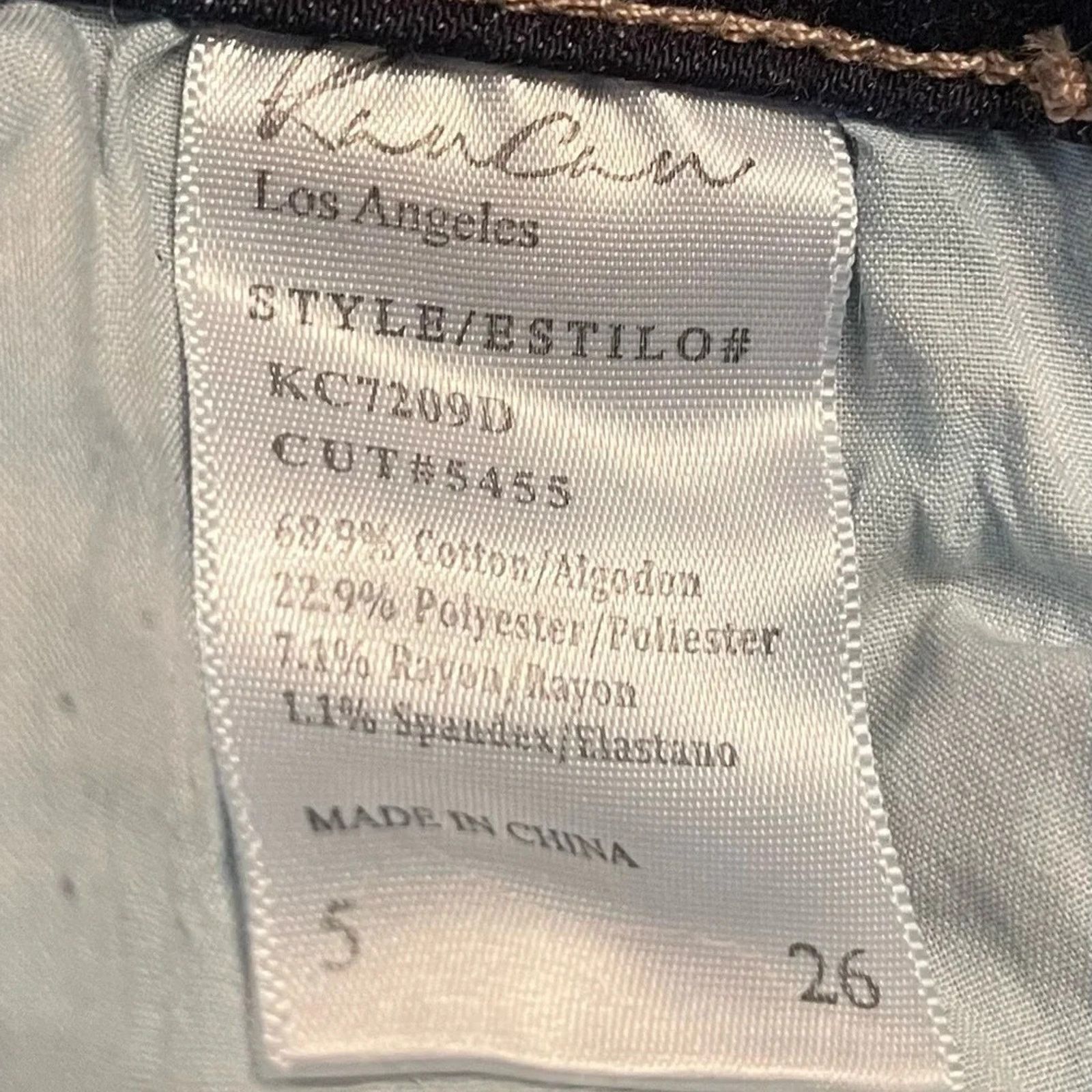 The Unbranded Brand KanCan super skinny mid-rise jeans, size 26 Size 26" / US 2 / IT 38 - 7 Thumbnail