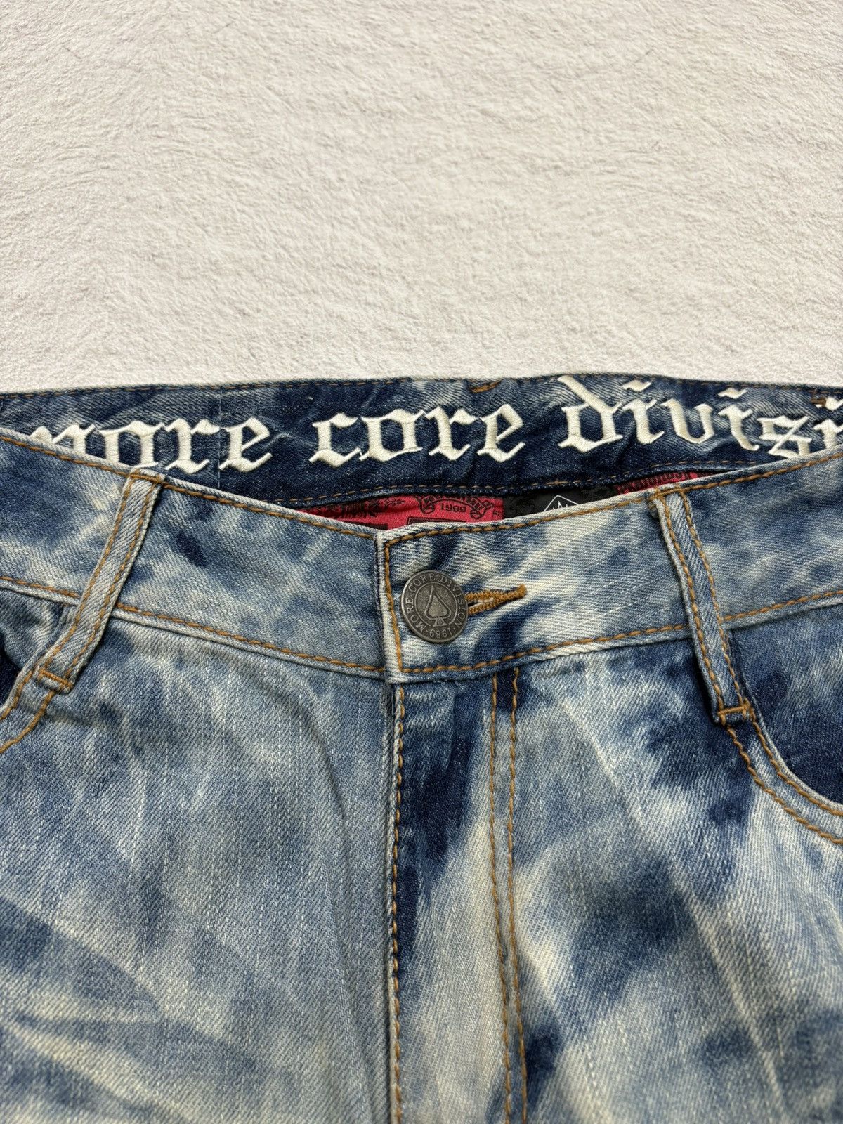 Hysteric Glamour × If Six Was Nine × Le Grande Bleu (L.G.B.) 2000s MCD Japan Bootcut acid wash denim y2k style Size US 32 / EU 48 - 5 Thumbnail