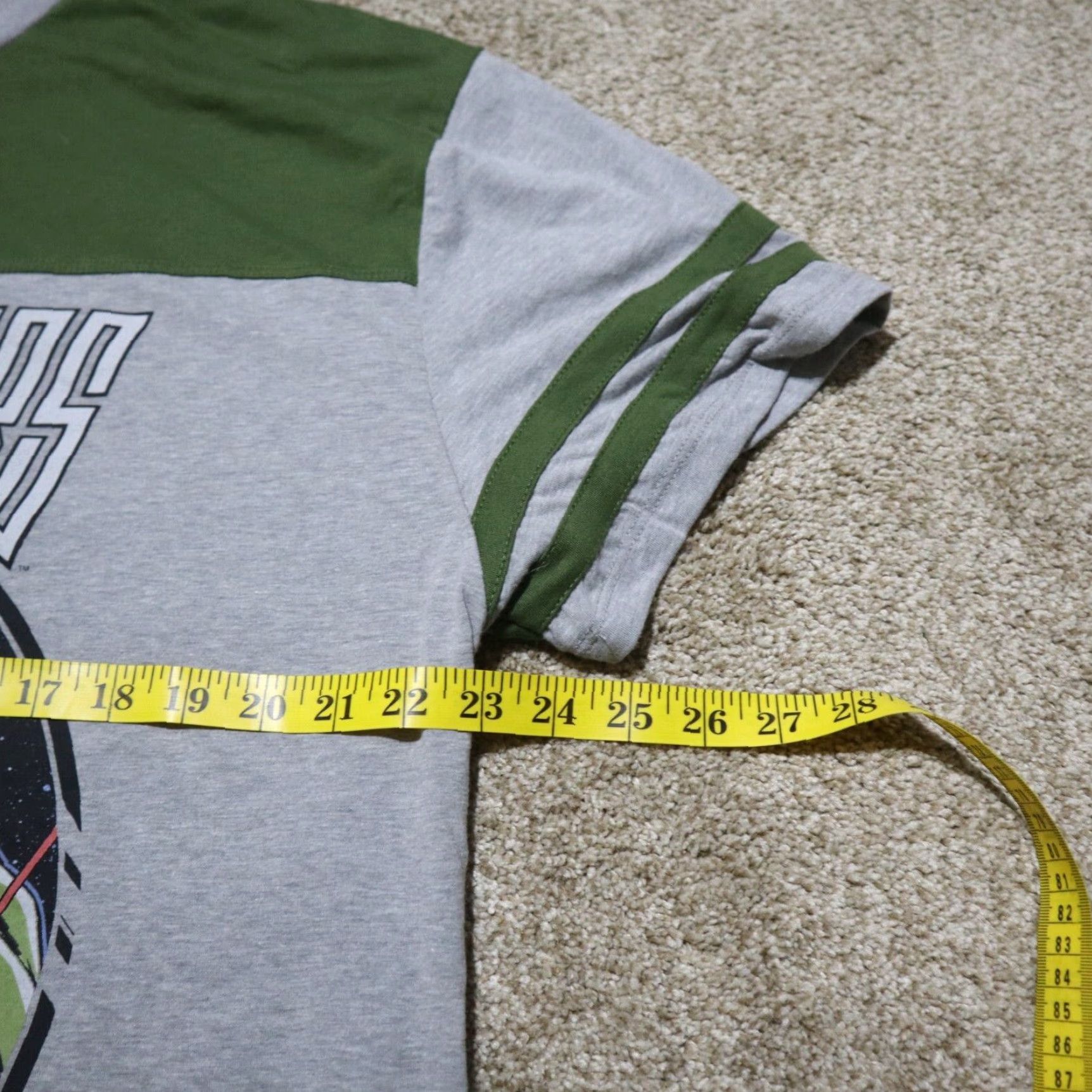 Star Wars Star Wars Shirt Men T-Shirt Womens XL Gray Mandalorian Bounty Hunter Din Djarin Graphic Print 90s Theme Art Movie Costume (if not violating rules). Size XL / US 12-14 / IT 48-50 - 5 Thumbnail