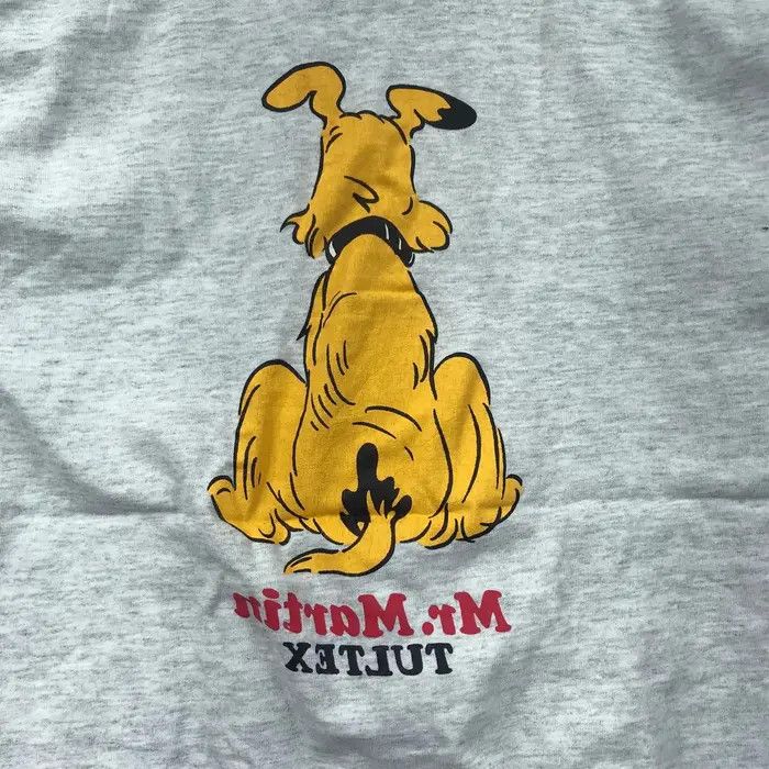 Vintage Vtg 90’ Mr. MARTIN DOG CARTOON Tultex Pet Tee Shirt Anime Size US S / EU 44-46 / 1 - 4 Thumbnail