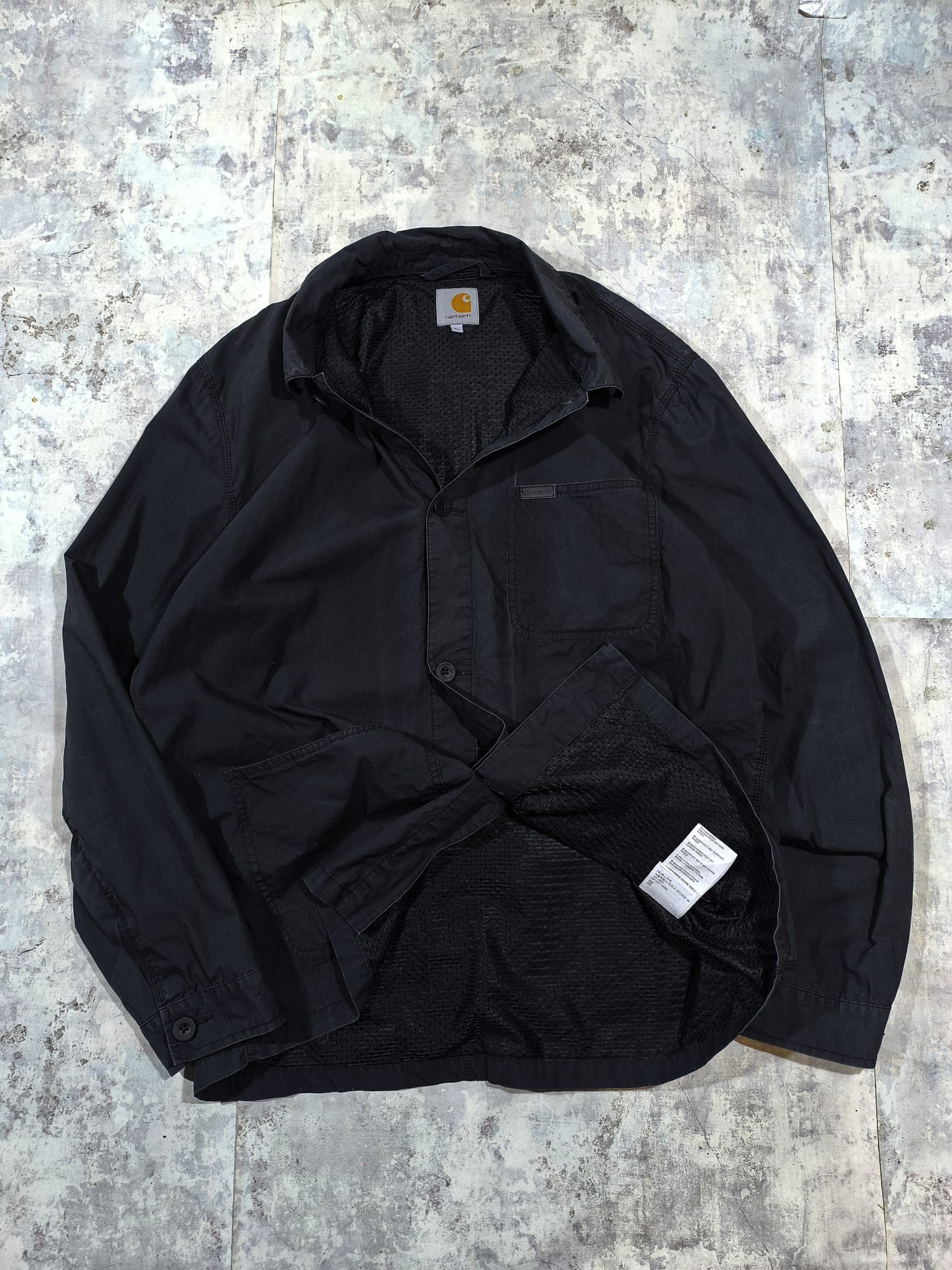 Carhartt Carhartt Wip Fynn Light Jacket Workwear Faded Black Size US XL / EU 56 / 4 - 11 Thumbnail