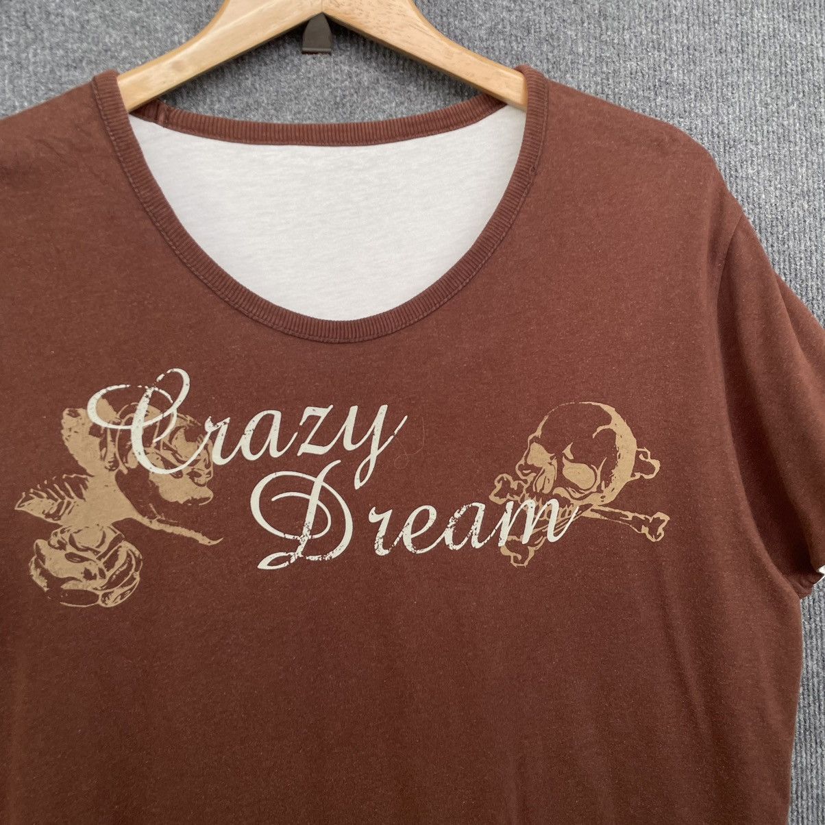 If Six Was Nine × Japanese Brand Crazy Dream Seditionaries Poem Skulls Hysterics Reversible T Size US L / EU 52-54 / 3 - 7 Thumbnail