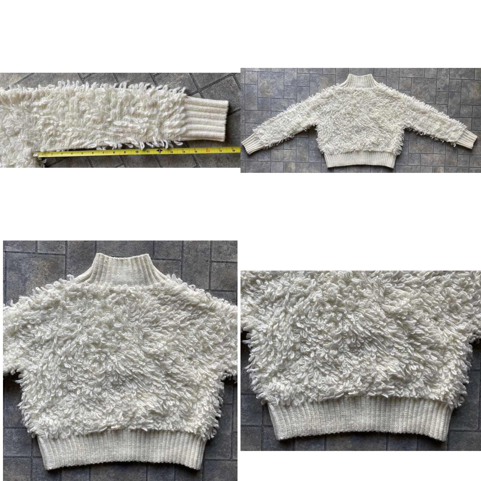 Anthropologie NWT New Anthropologie Maeve XXS White Ivory Pullover Sweater Fringe Top Women Size XXS / US 00 / IT 34 - 9 Thumbnail