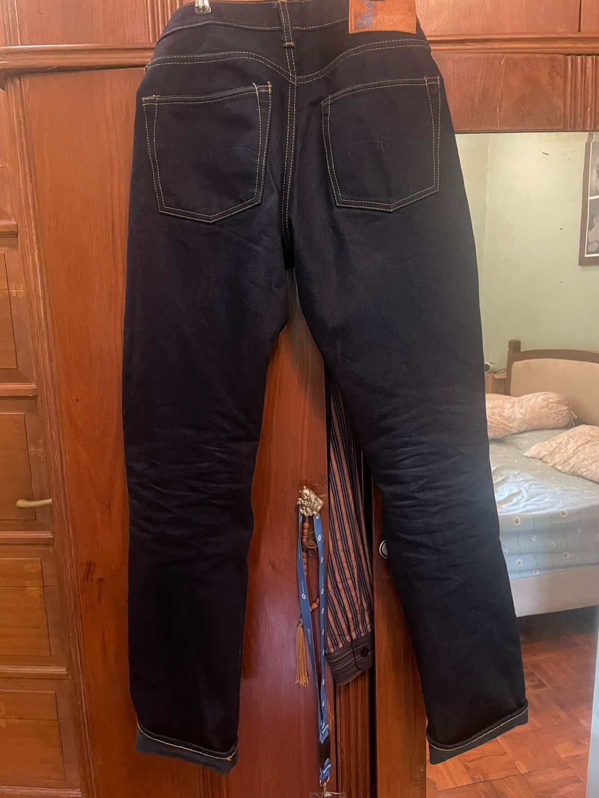 Warpweft Company WWco ESSENTIAL SERIES : HONJO BLUE 16oz Size US 31 - 3 Thumbnail
