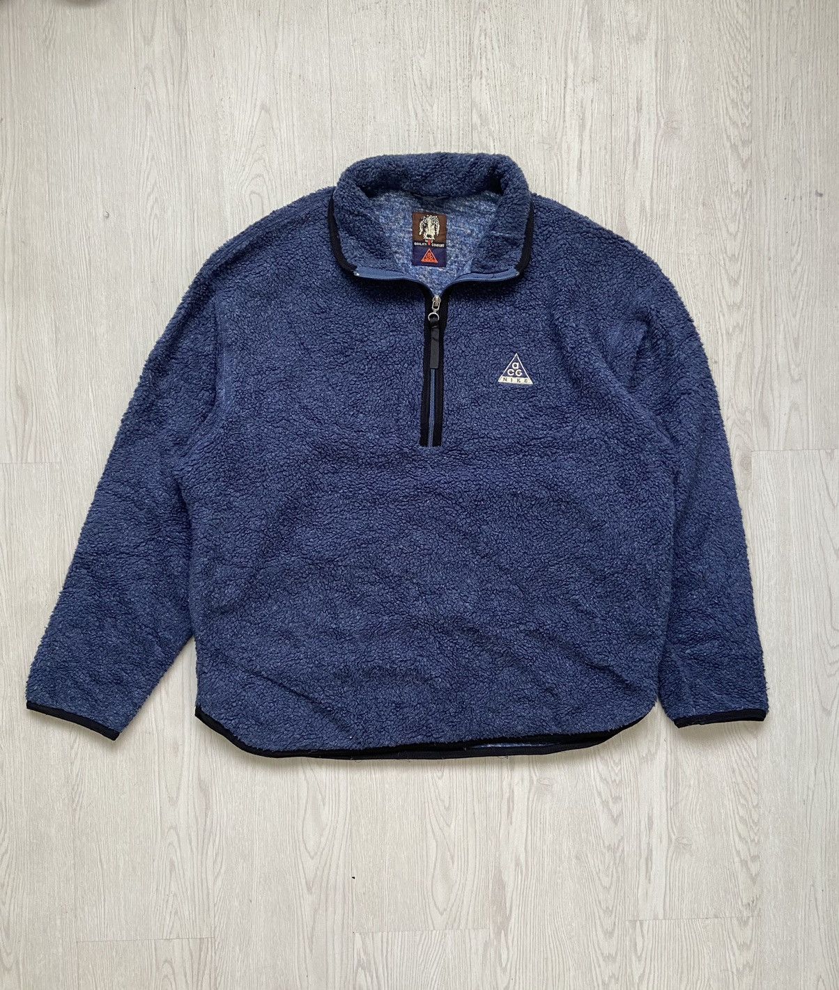 Vintage 1990’s Nike ACG Half Zipper Fleece Sweatshirt