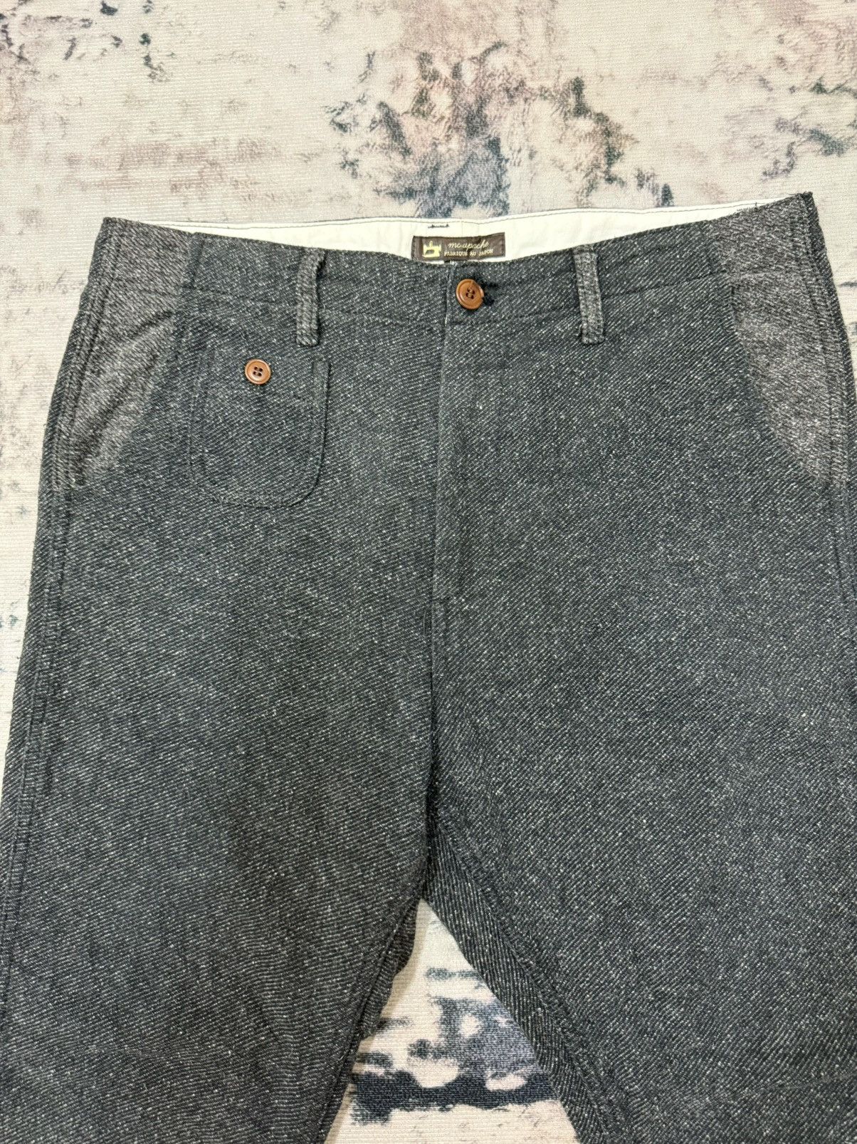 Edition Japan × Japanese Brand Mc Apache Fabrique Au Japon Wool Casual Pants Size US 34 / EU 50 - 4 Thumbnail