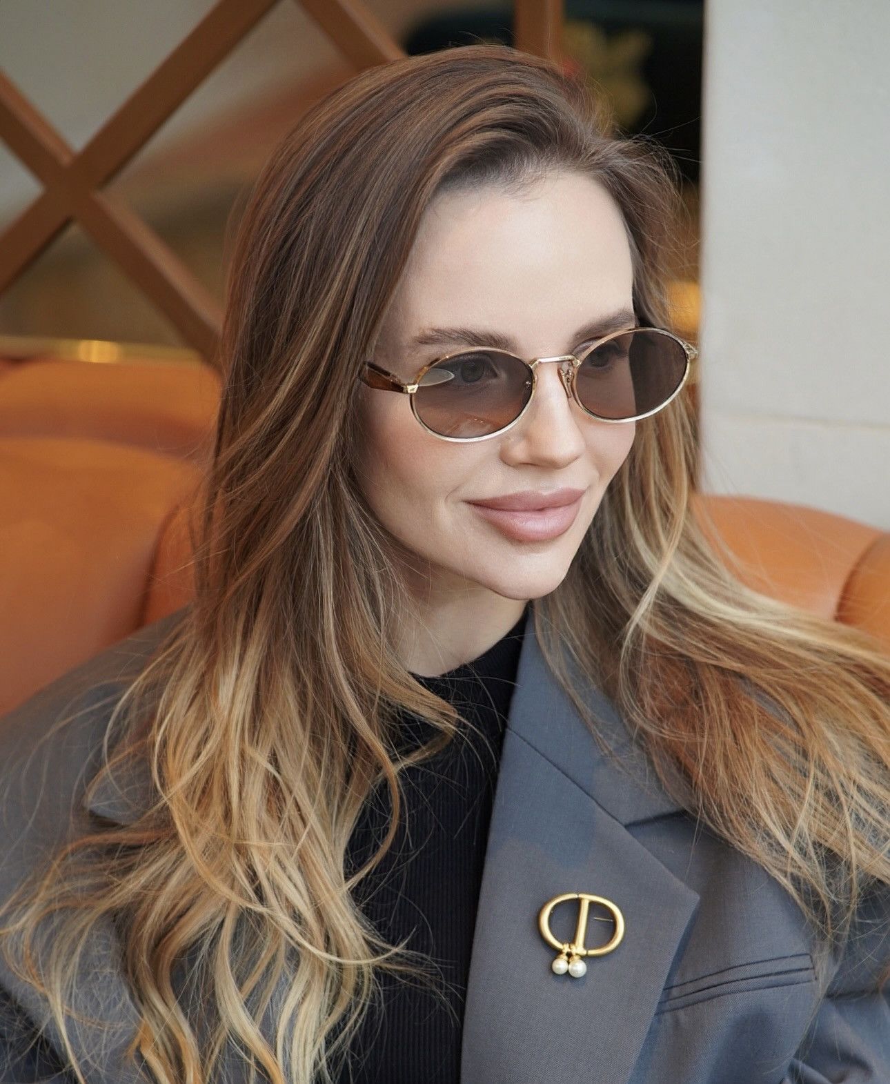 Prada × Vintage Prada Symbole sunglasses PR 65ZS ZVN20I. New Collection Size ONE SIZE - 6 Thumbnail