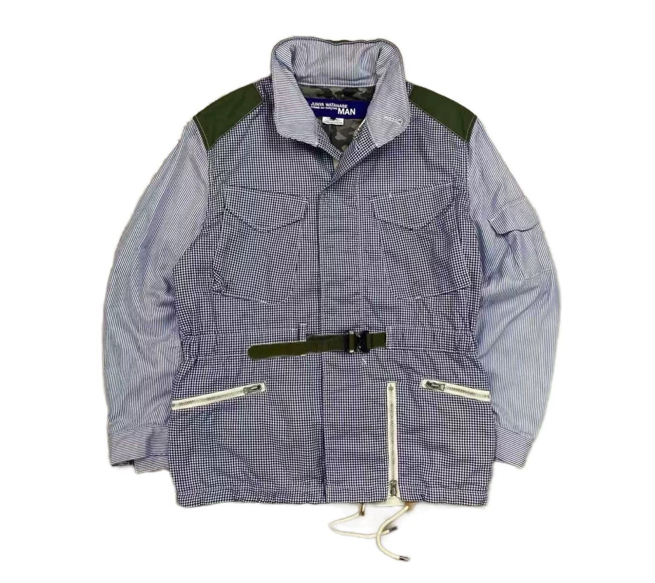 Junya Watanabe vintage junya watanabe military plaid jacket Size US L / EU 52-54 / 3 - 1 Thumbnail