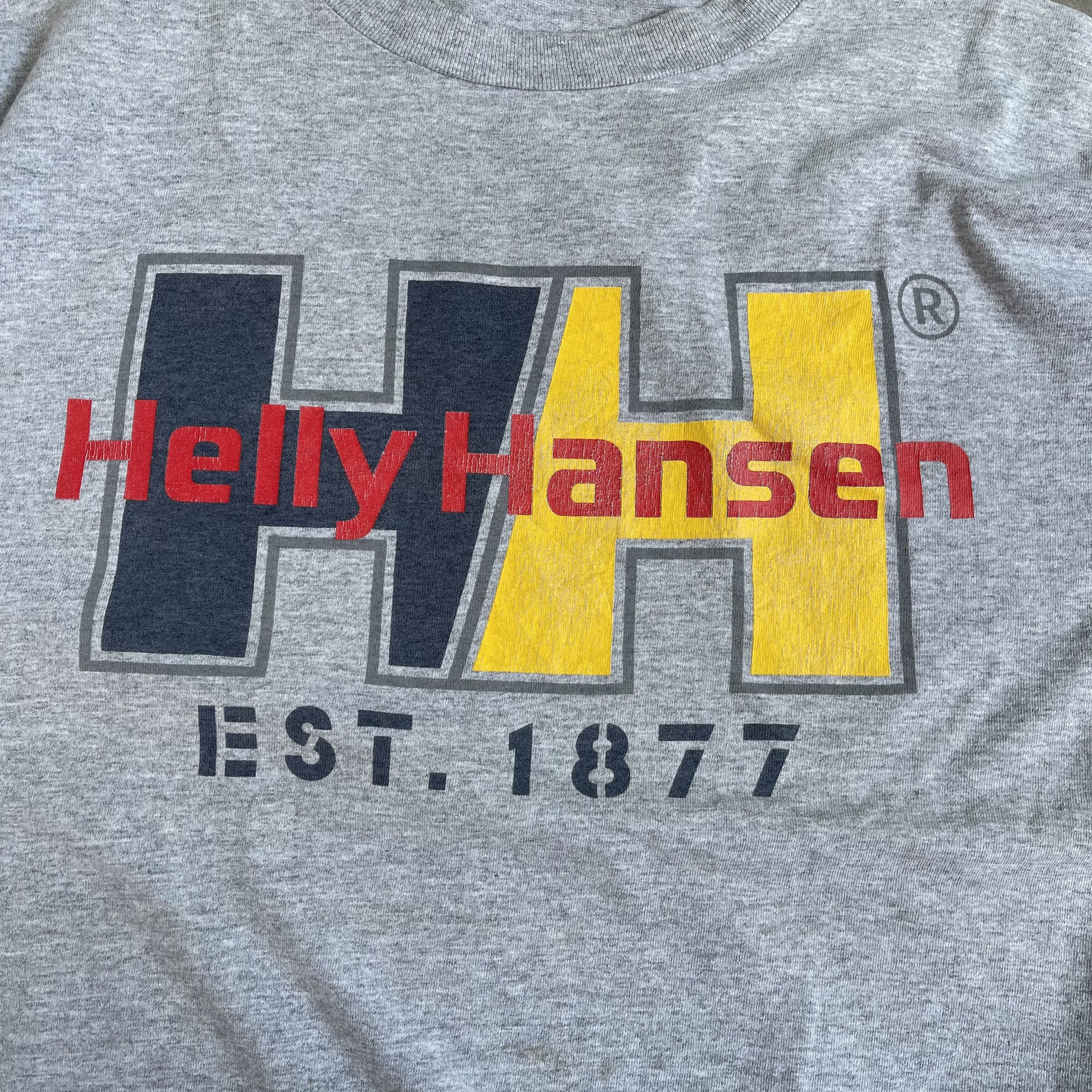 Helly Hansen Vintage Helly Hansen T-shirt Big Logo Tee KS248 Size US L / EU 52-54 / 3 - 2 Thumbnail