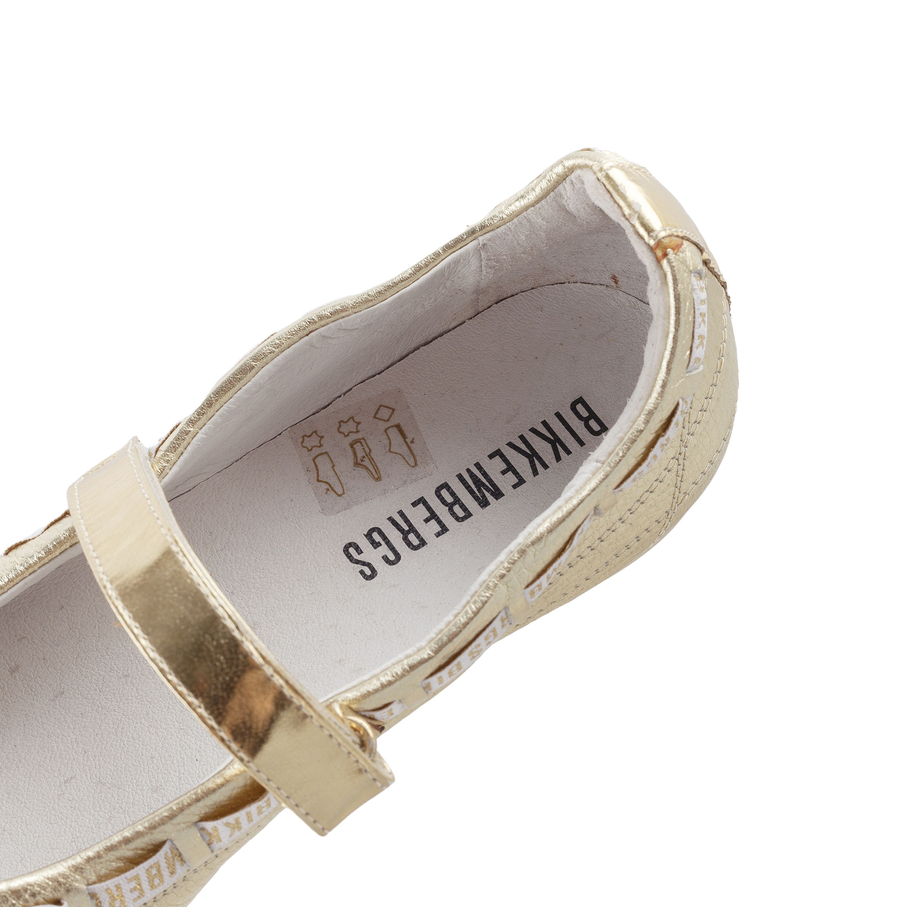 Dirk Bikkembergs × Vintage Dirk Bikkembergs Golden Ballet Flats (39 EU) Size US 8 / IT 38 - 6 Thumbnail
