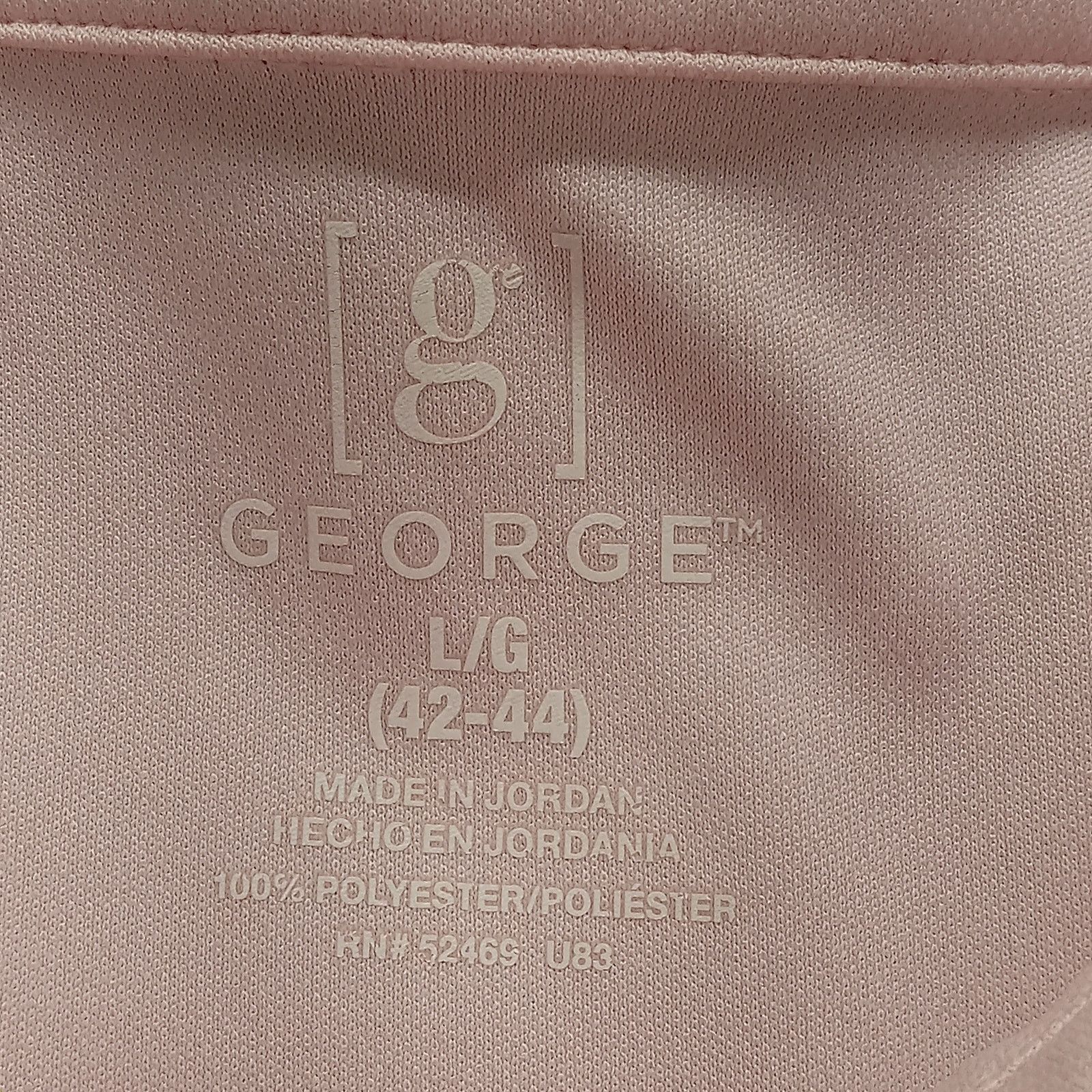 George George Polo Shirt L Men's Sportswear Pink 3 Button Size US L / EU 52-54 / 3 - 4 Thumbnail