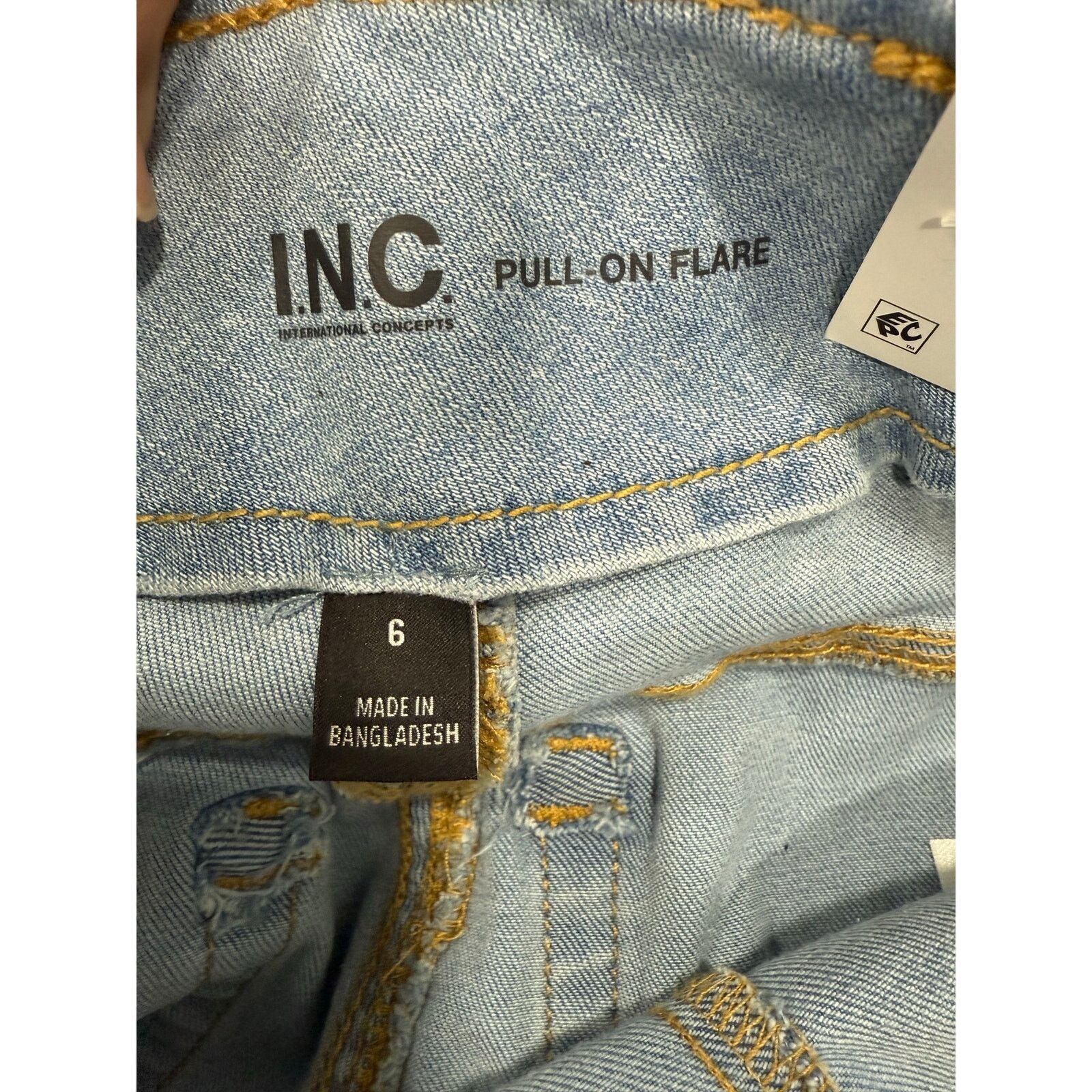 I.N.C INC International Concepts Women’s Jeans sz 6 NEW #G616 Size 28" / US 6 / IT 42 - 7 Thumbnail