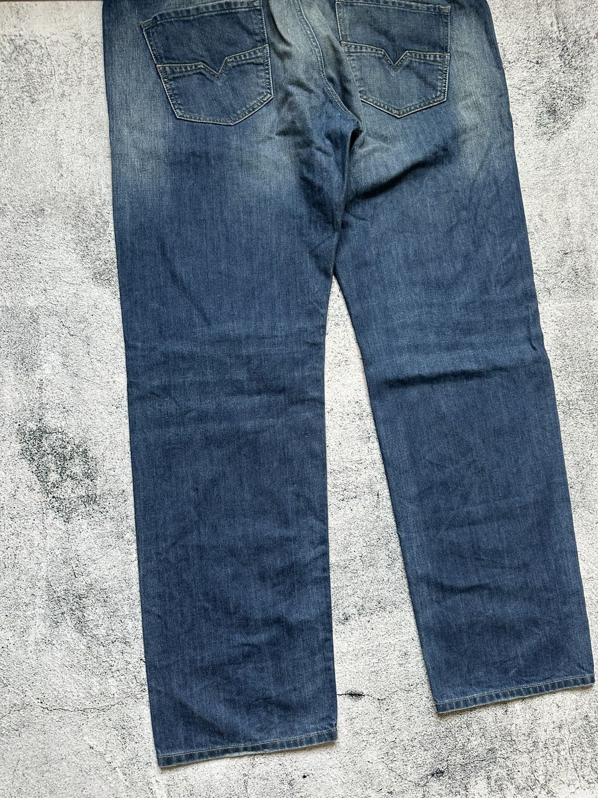 Diesel Crazy Diesel Oversize Denim Pants Washed Y2K Hyge Size US 40 / EU 56 - 12 Thumbnail