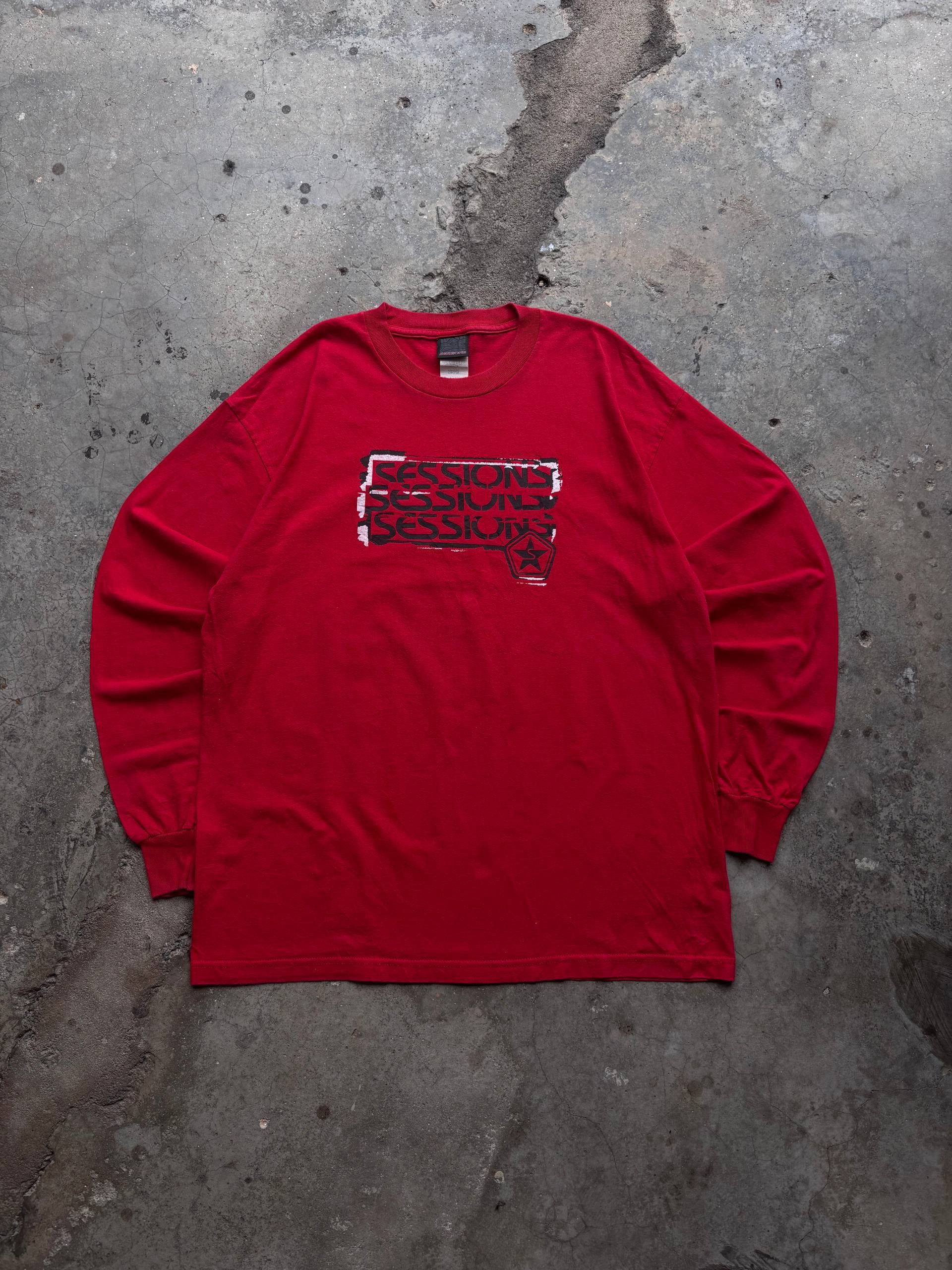 Sessions Vintage 90s Sessions Long Sleeve Tee Size US L / EU 52-54 / 3 - 1 Thumbnail