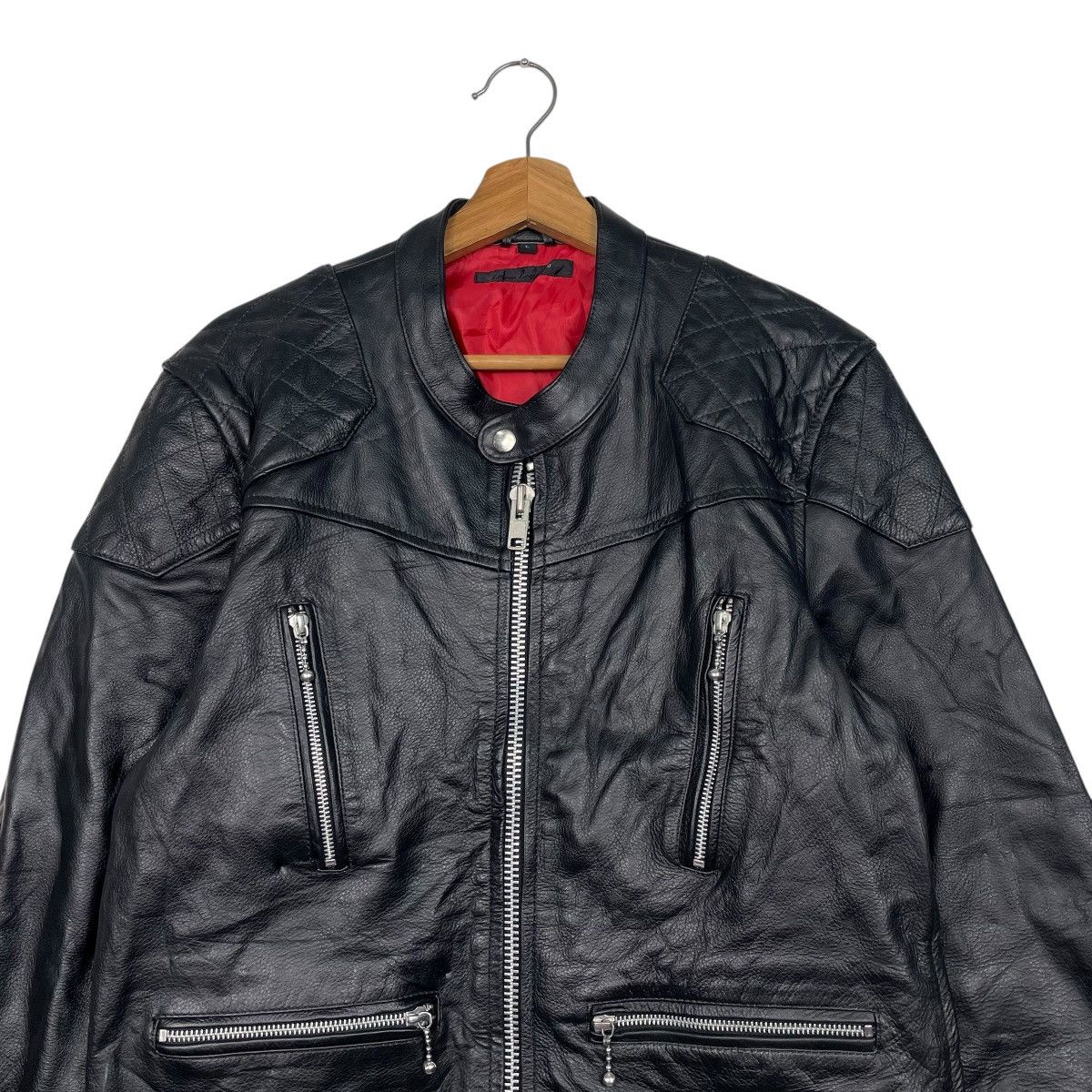 Other Liugoo Leather Motorcycle Riding Jacket Size US S / EU 44-46 / 1 - 2 Thumbnail