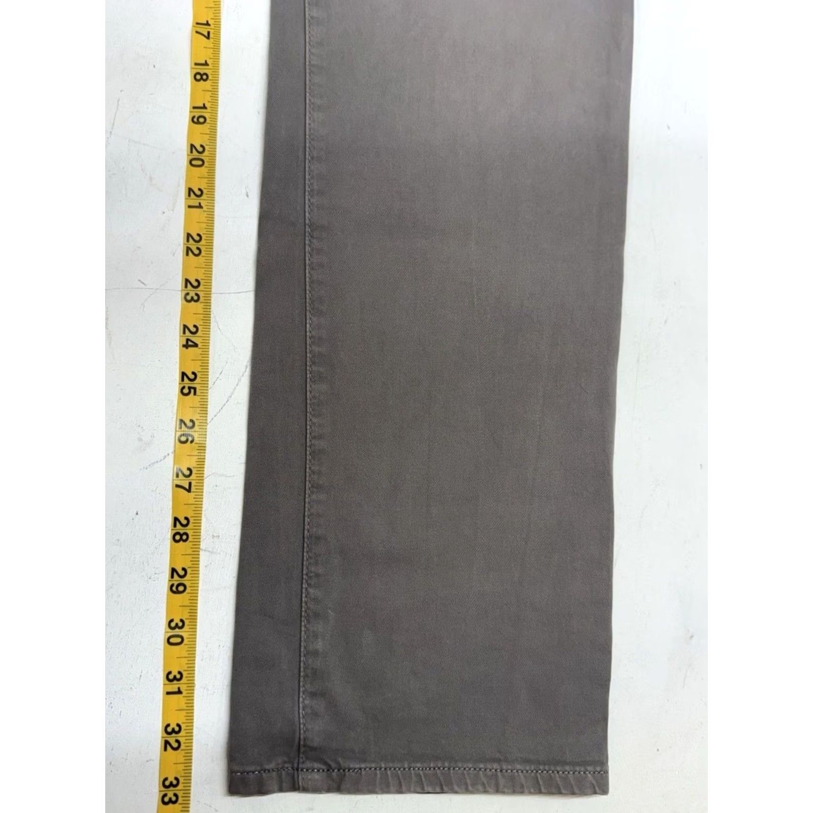 Vintage AG Adriano Goldschmied Jeans Men’s 34x33 Light Brown The Graduate Tailored Leg Jeans Size US 34 / EU 50 - 7 Thumbnail