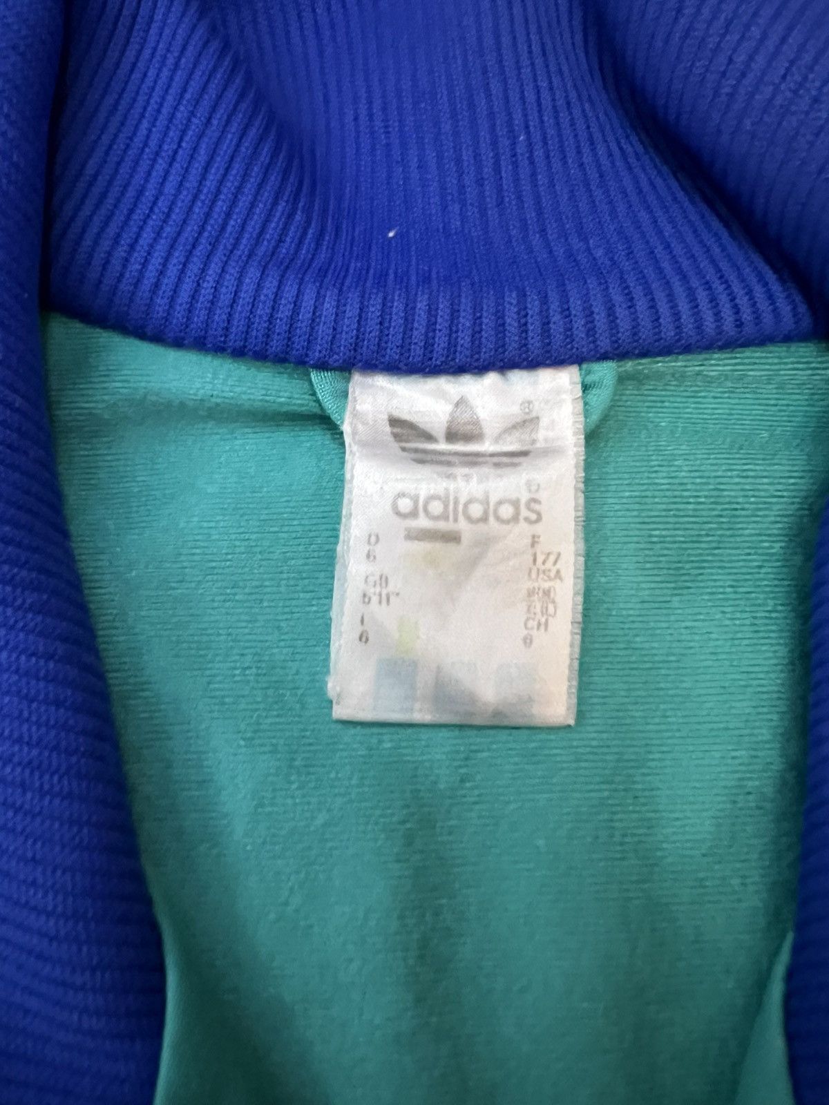 Adidas Vintage Adidas Originals Trefoil Track Jacket — 90s Size US M / EU 48-50 / 2 - 2 Thumbnail