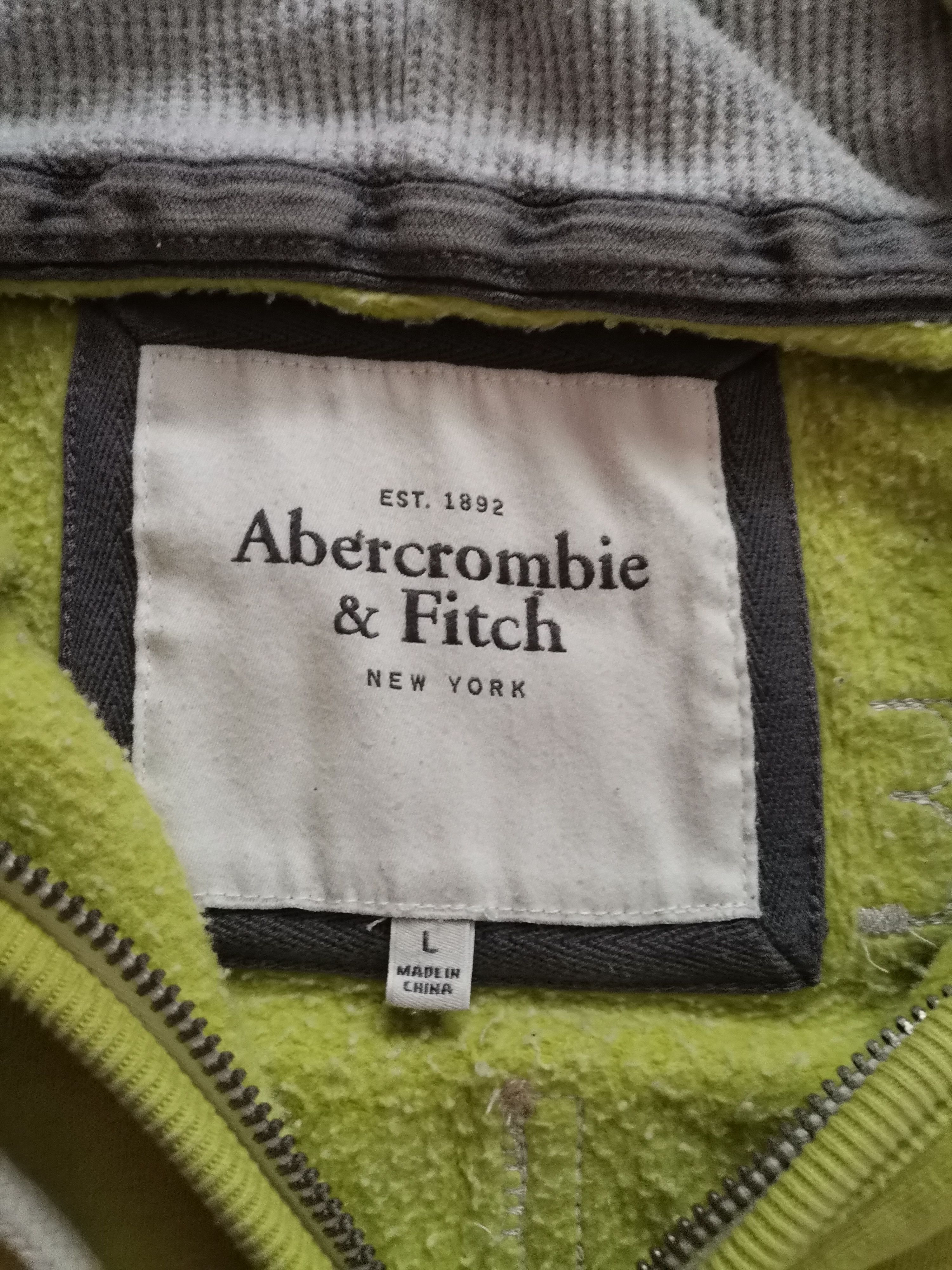 Abercrombie & Fitch Abercrombie & Fitch Women's Zip Up Hoodie Size L / US 10 / IT 46 - 3 Thumbnail