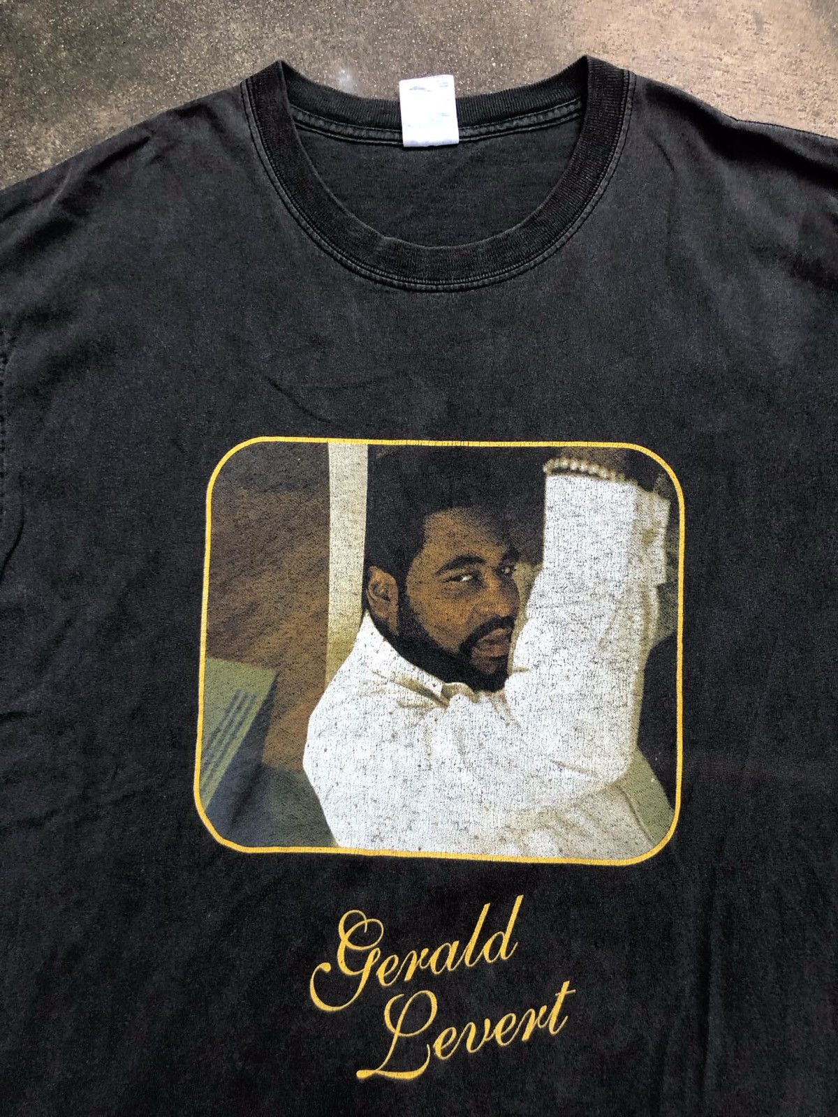 Rap Tees × Vintage Vintage Gerald Levert Tshirt size XL 24/32 Size US XL / EU 56 / 4 - 1 Thumbnail