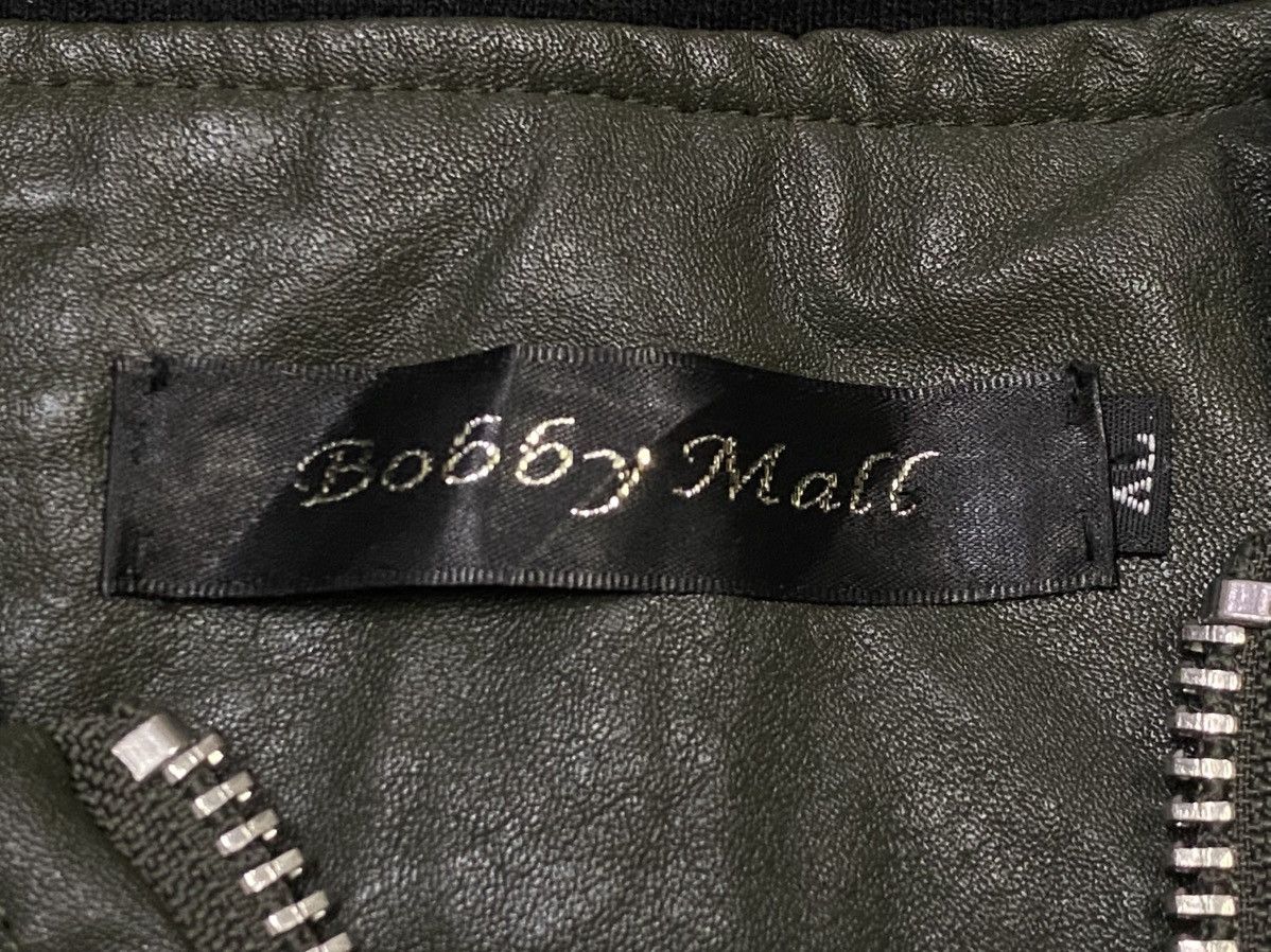 Japanese Brand Bobby Mall Mix Leather Jacket Size L / US 10 / IT 46 - 15 Thumbnail