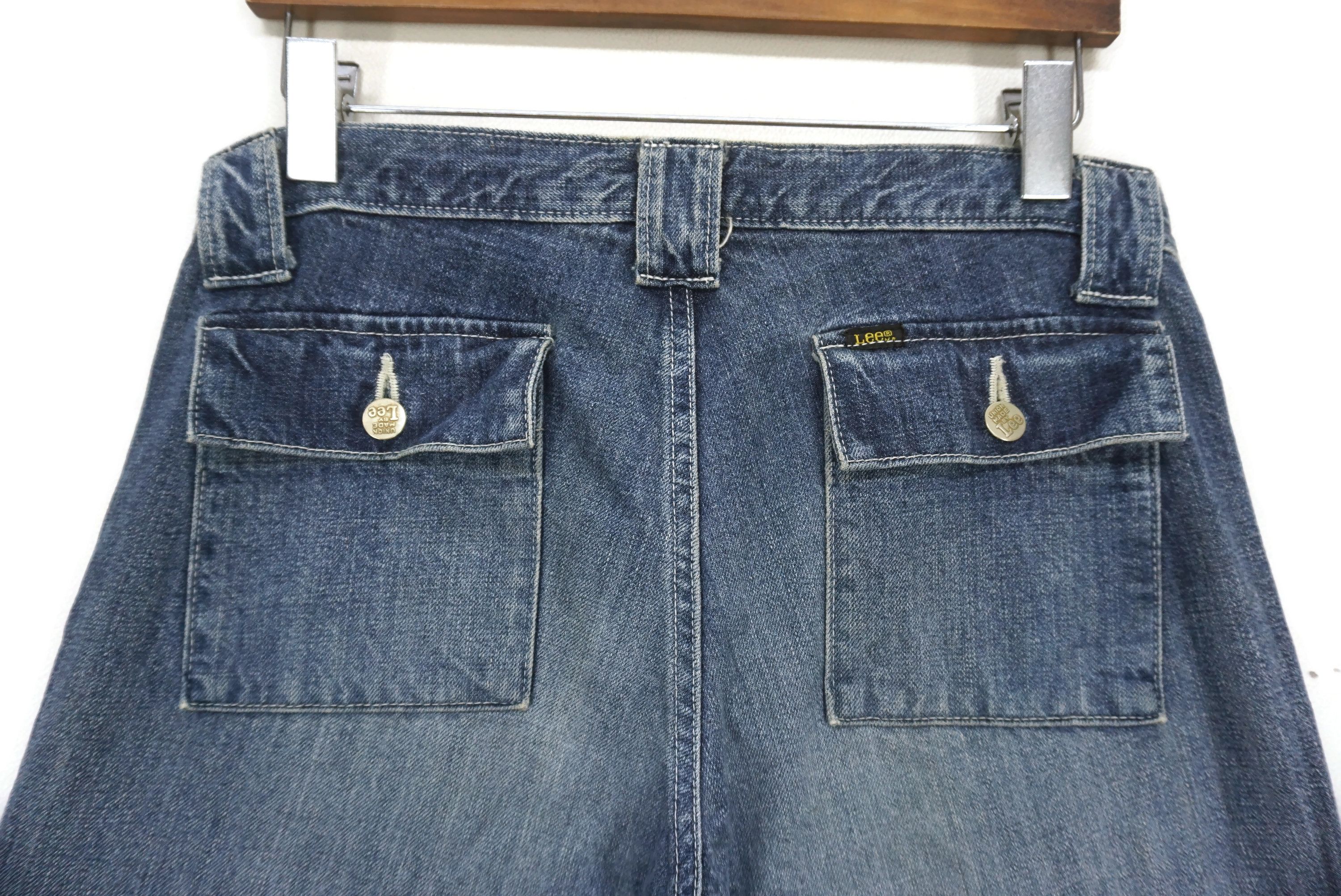 Lee Lee Union Made Jeans Size 32x33.5 Low-Rise Baker Denim Size US 32 / EU 48 - 6 Thumbnail