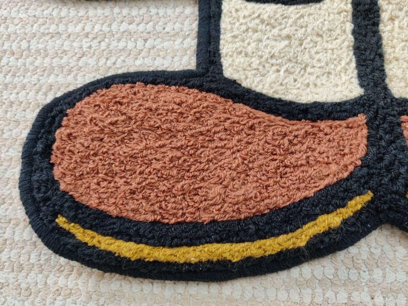Other Kanye West College Dropout Inspired Wool Thread Carpet Size ONE SIZE - 6 Thumbnail