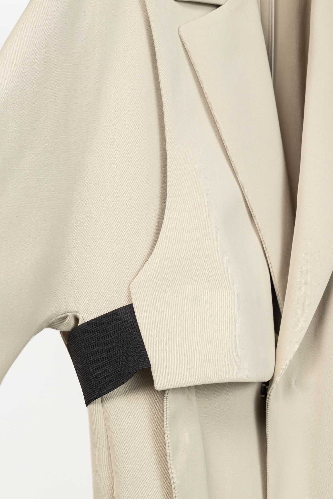 Wooyoungmi Wooyoungmi SS/17 Beige Twill Wrap Harness Coat Size US M / EU 48-50 / 2 - 7 Thumbnail