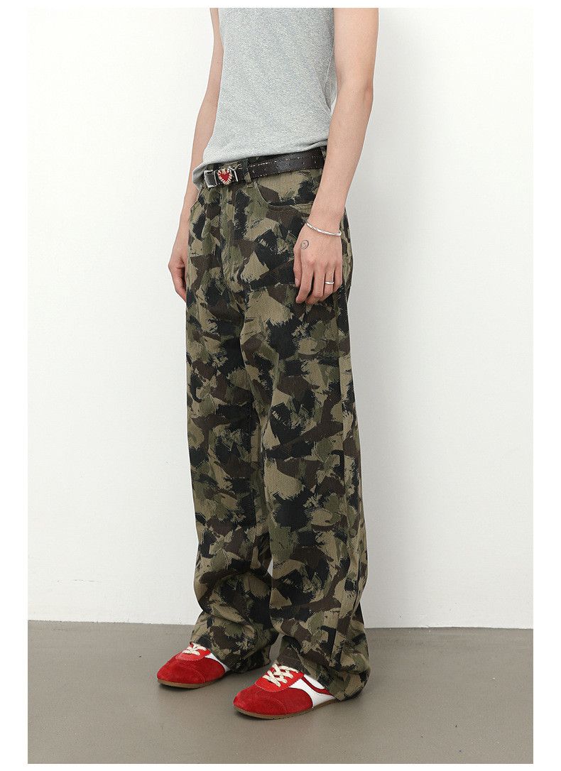 Japanese Brand × Jean American high street retro camouflage casual machete pants Size US 32 / EU 48 - 6 Thumbnail