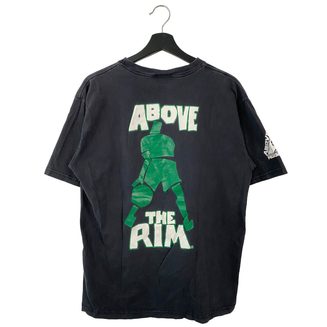 Vintage 90s Above the Rim Reebok basketball tee black