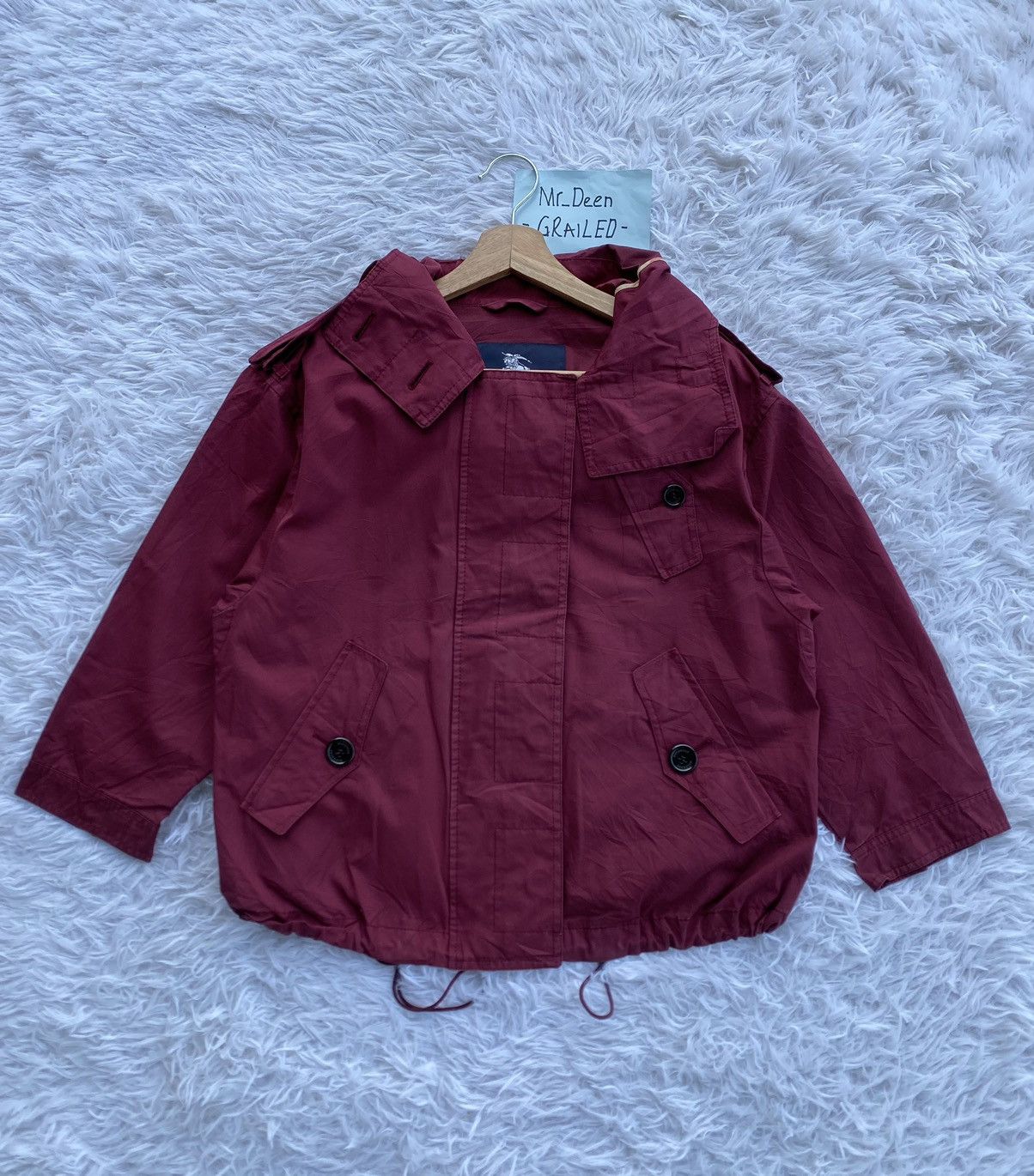 Burberry Rare Burberry Nylon Jacket/Windbreaker Size US M / EU 48-50 / 2 - 1 Thumbnail