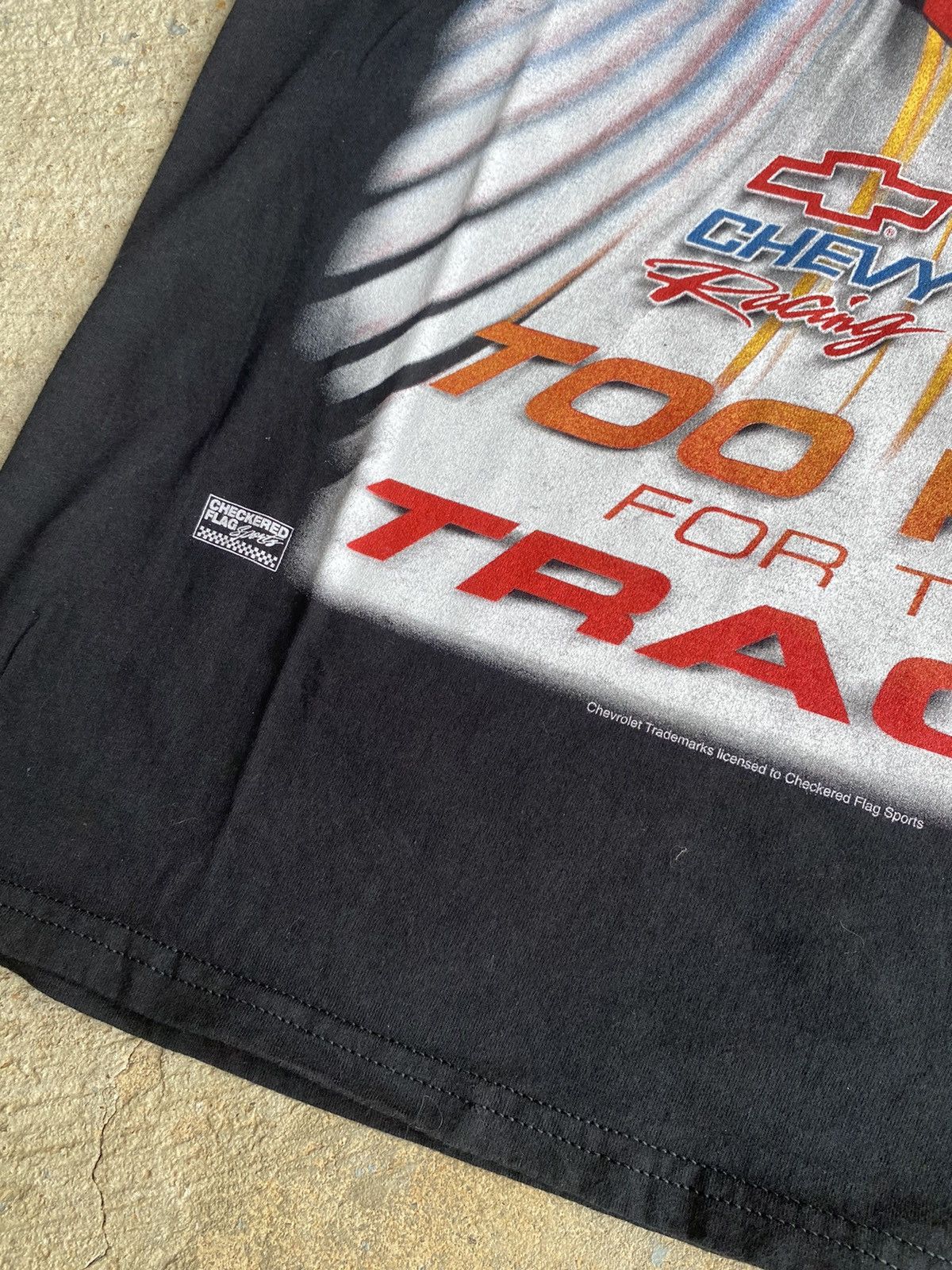 NASCAR × Vintage Vintage Y2K NASCAR Chevy Racing Black Shirt Size US L / EU 52-54 / 3 - 4 Thumbnail