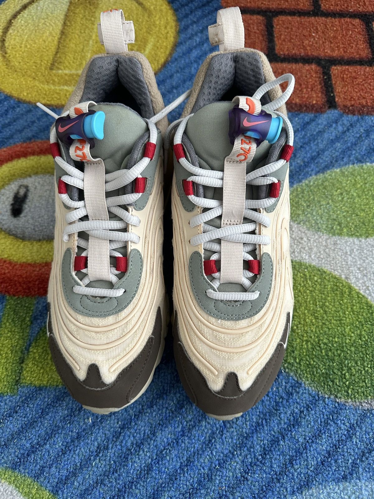 Jordan Brand Nike AirMax 270 React ENG x Travis Scott Cactus Trail Size US 7 / EU 40 - 3 Thumbnail