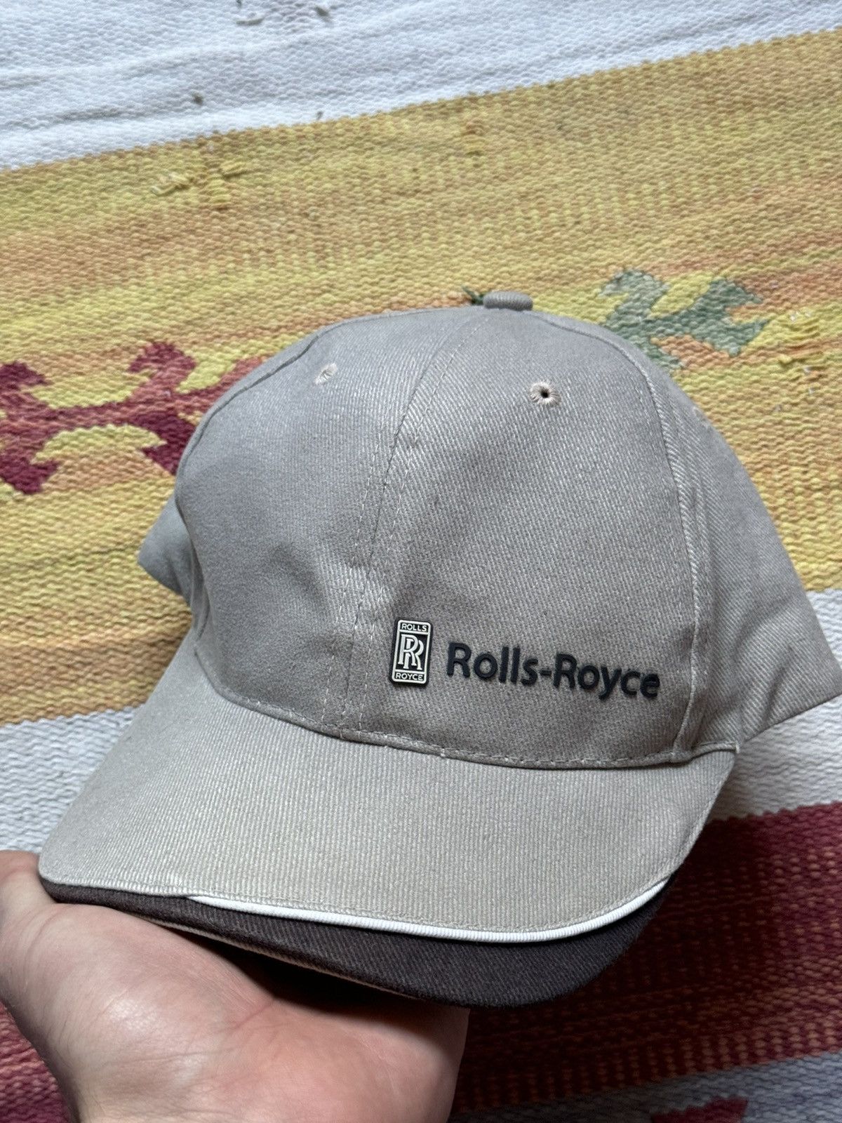Vintage Vintage 90’s Rolls Royce Racing y2k Formula 1 Hat Size ONE SIZE - 4 Thumbnail