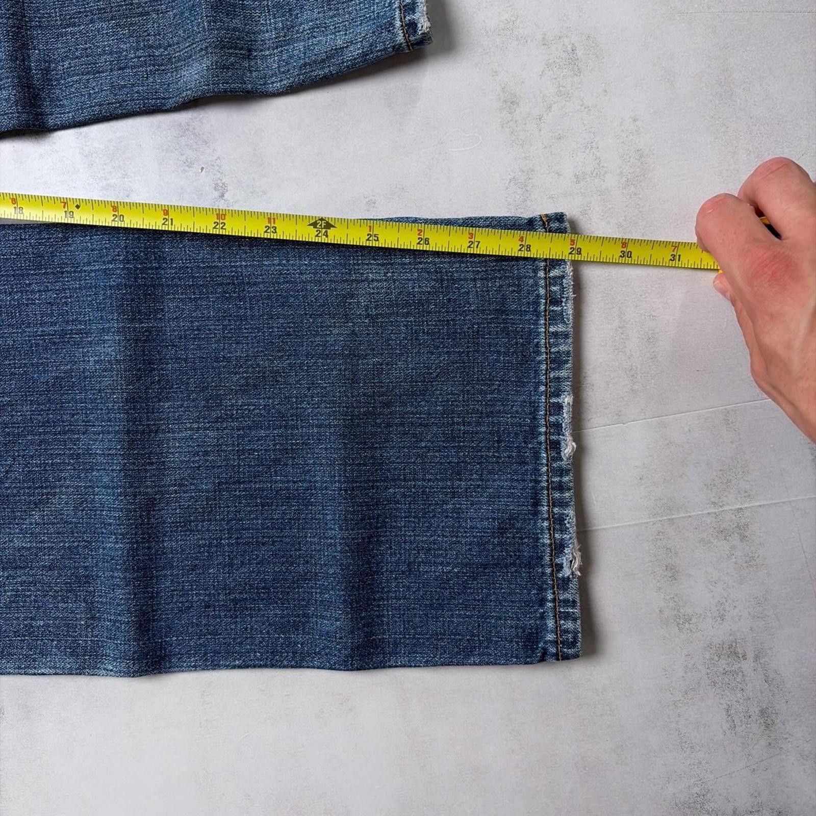 Other Y2K Blue Plugg Grunge Baggy Skater Carpenter Denim Jeans Size US 34 / EU 50 - 7 Thumbnail