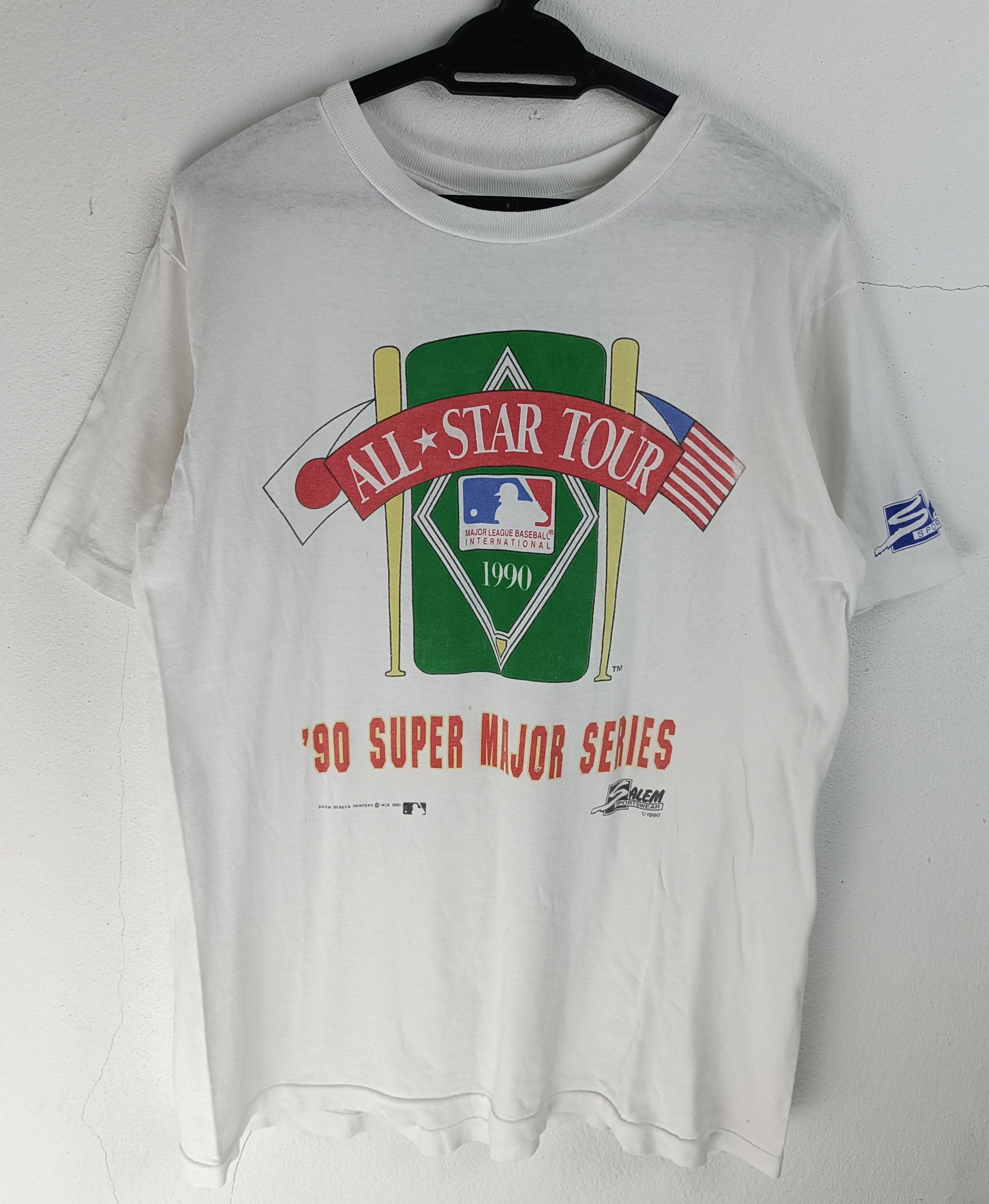 MLB VINTAGE 90'S SUPER MAJOR SERIES ALL STAR TOUR MLB VERY RARE Size US M / EU 48-50 / 2 - 3 Thumbnail
